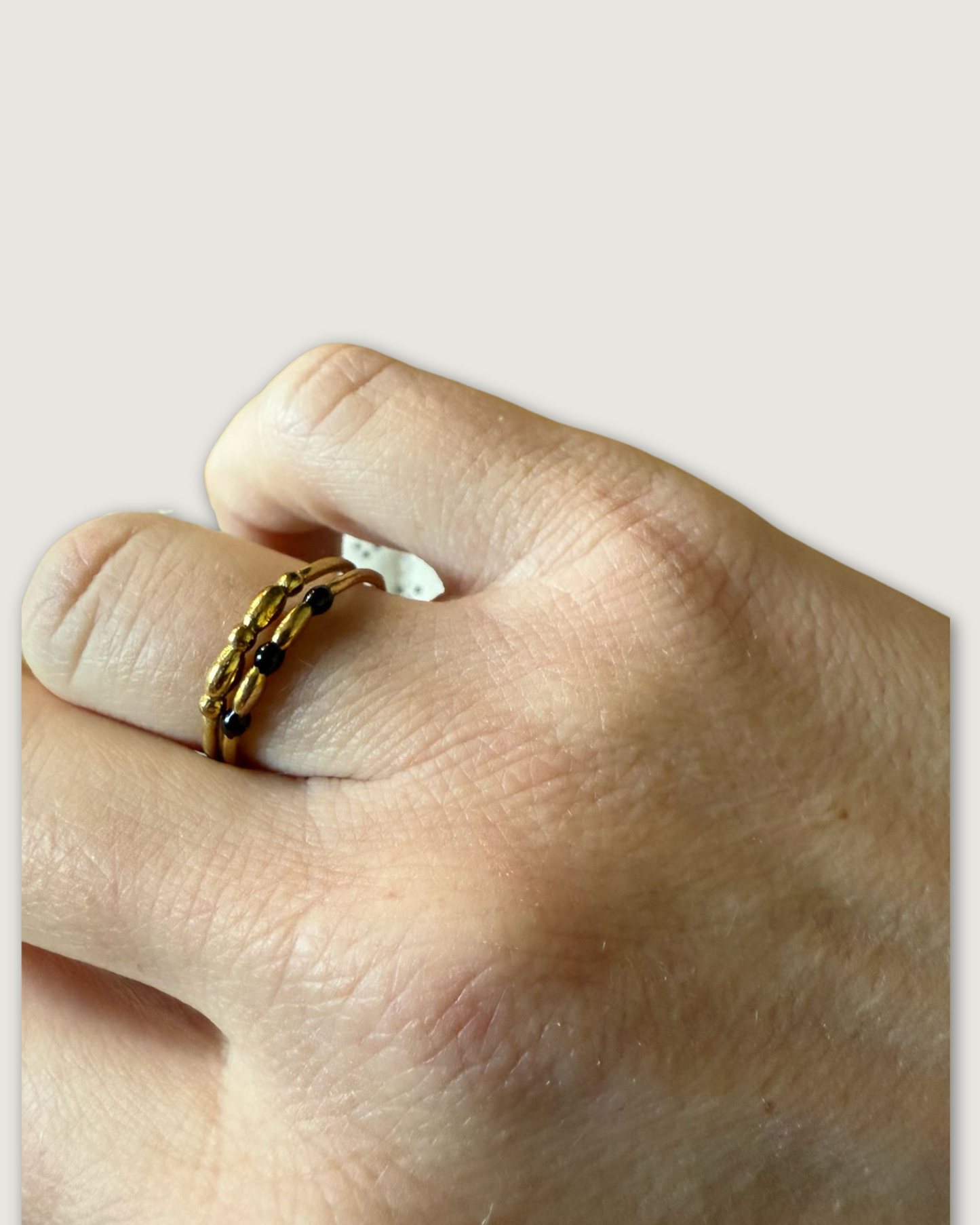 SEZANE - SET BAGUES APOLLINE T.L