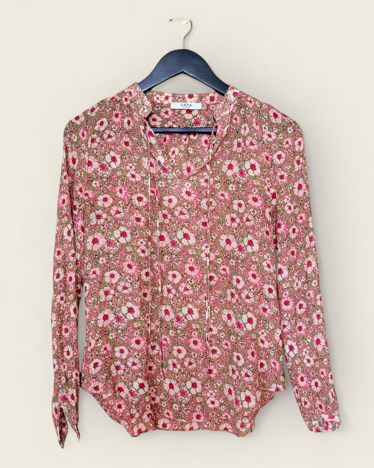 ZAPA - BLOUSE A FLEURS T.36