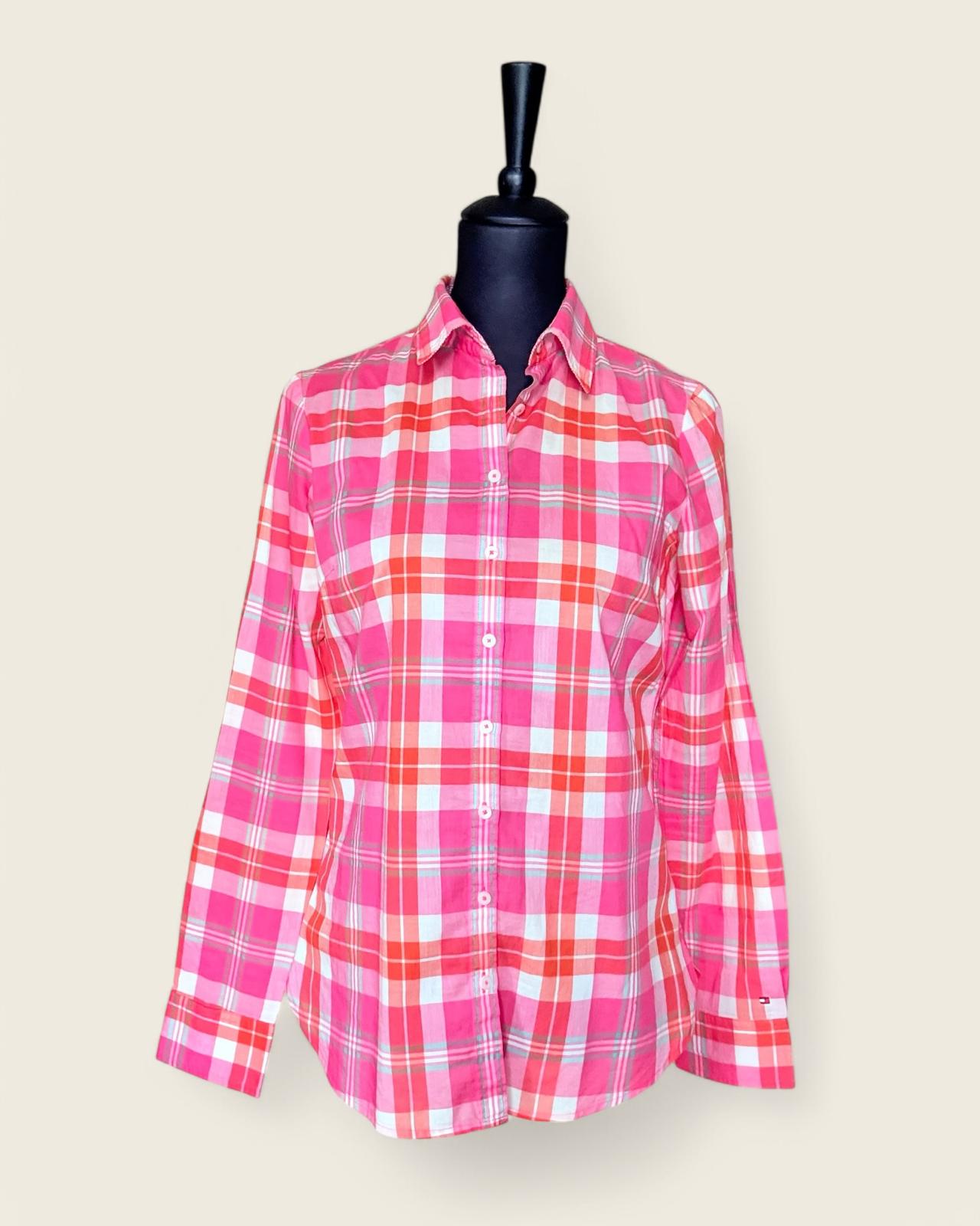 TOMMY HILFIGER - CHEMISE A CARREAUX T.6