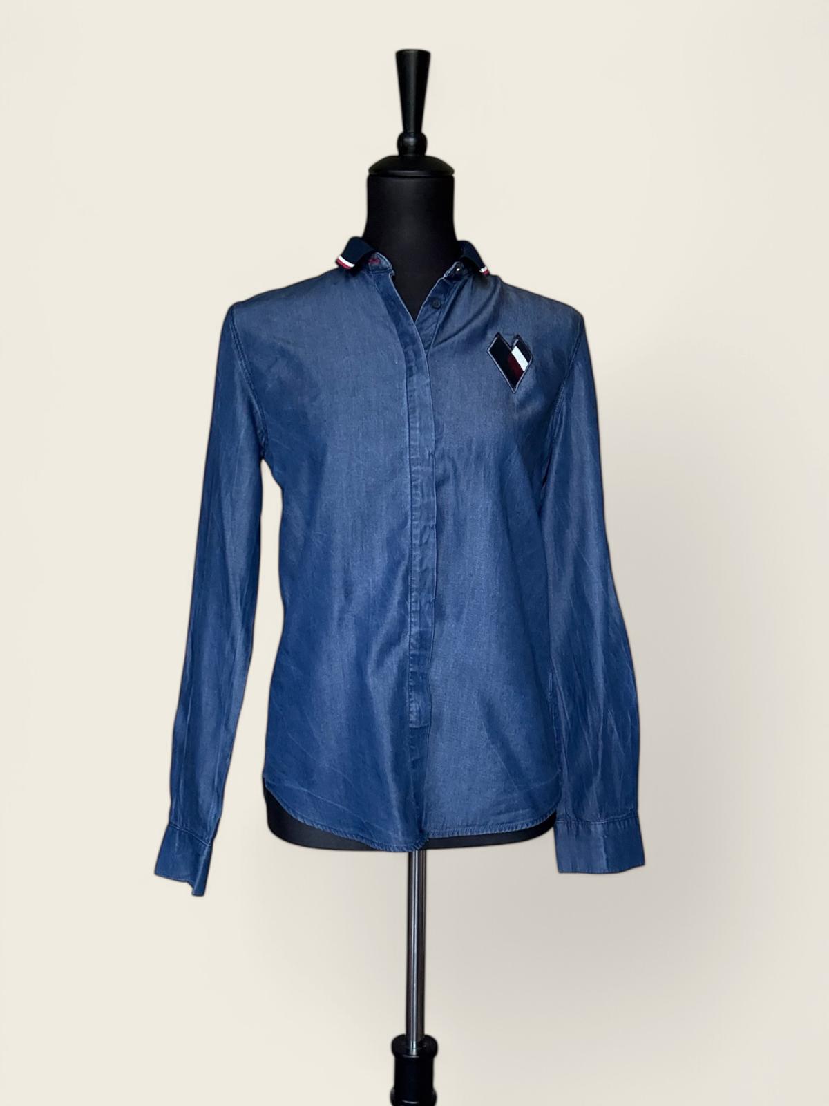 TOMMY HILFIGER - CHEMISE COL POLO T.6
