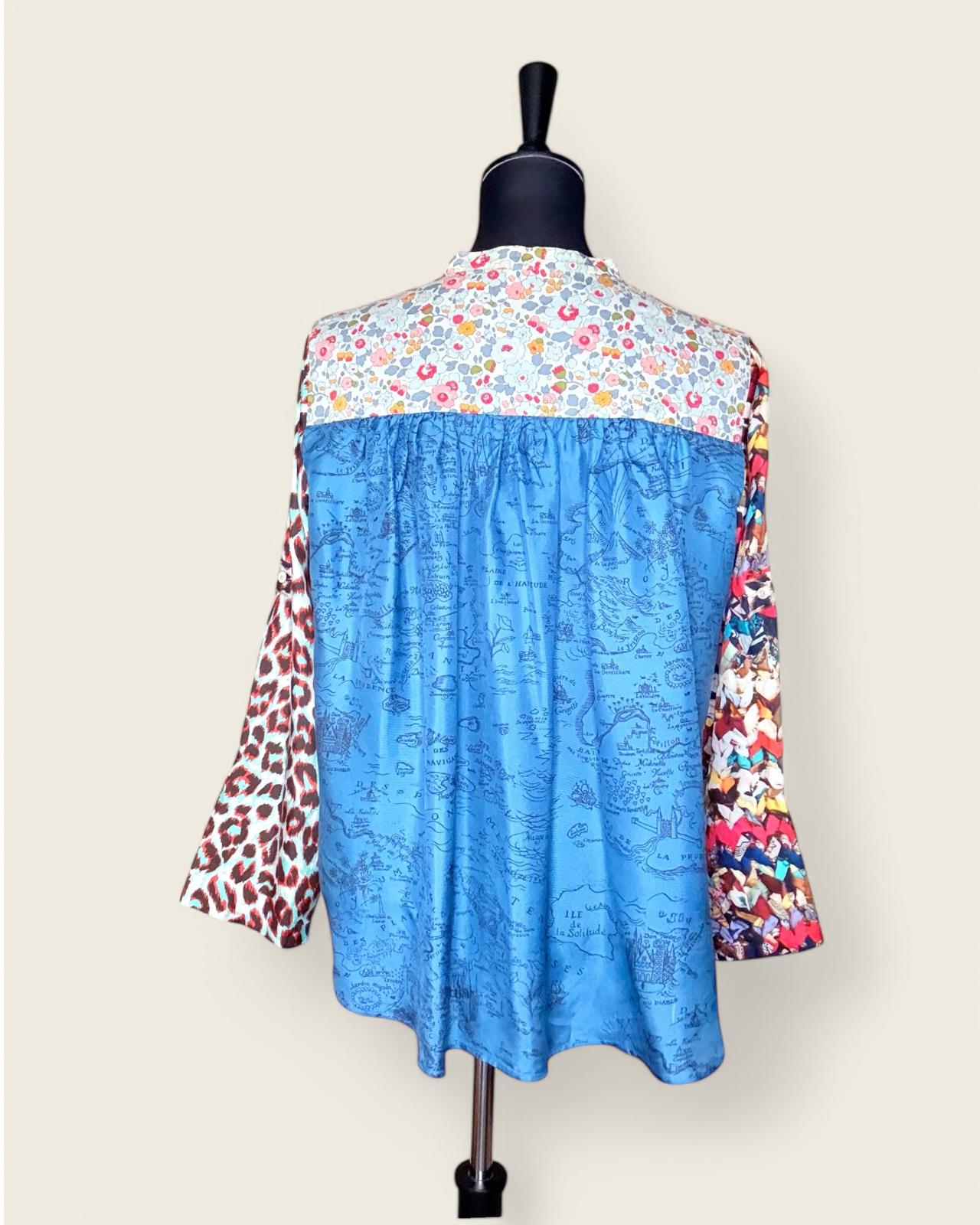 LA PRESTIC OUISTON - CHEMISE SOIE T.1