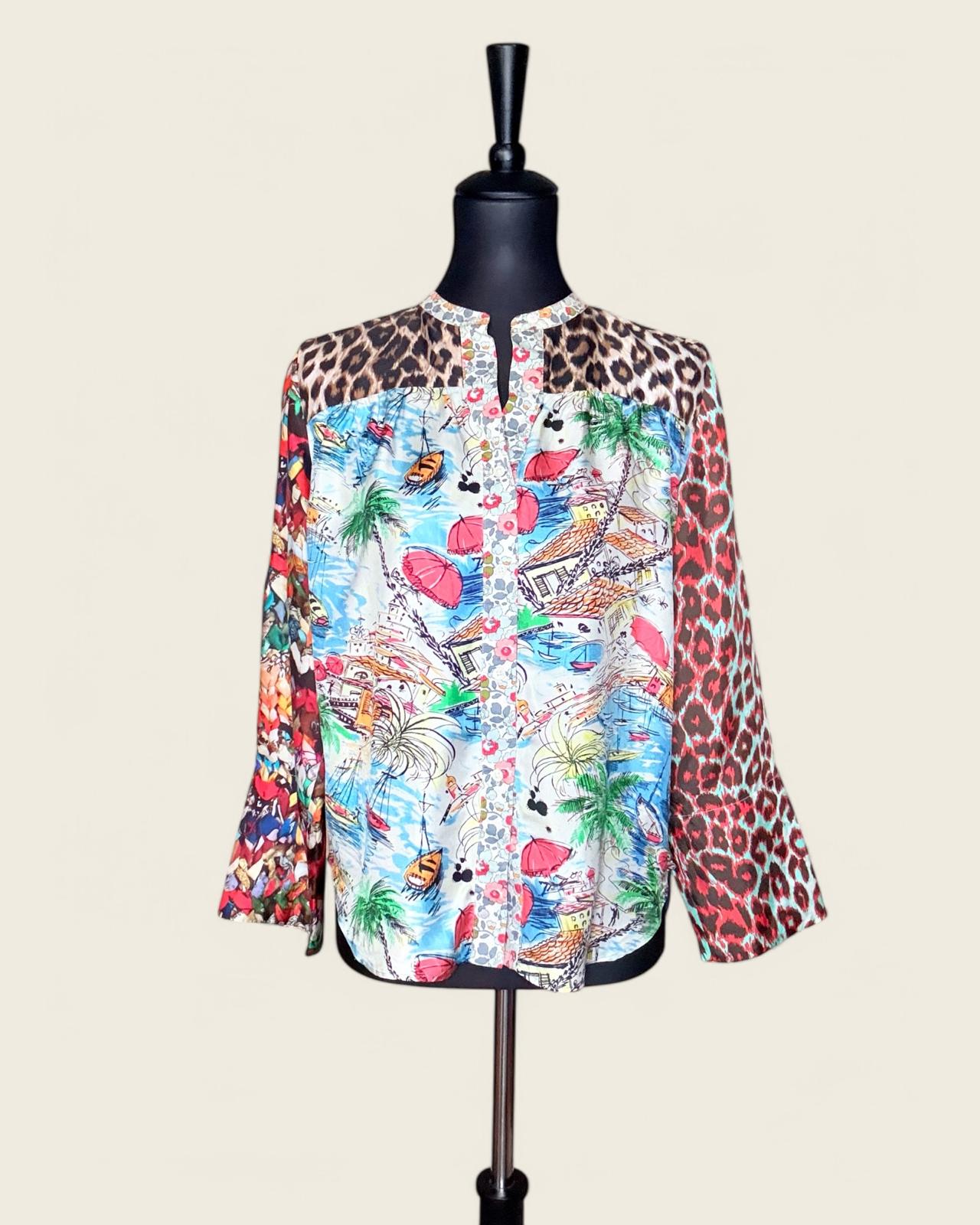 LA PRESTIC OUISTON - CHEMISE SOIE T.1