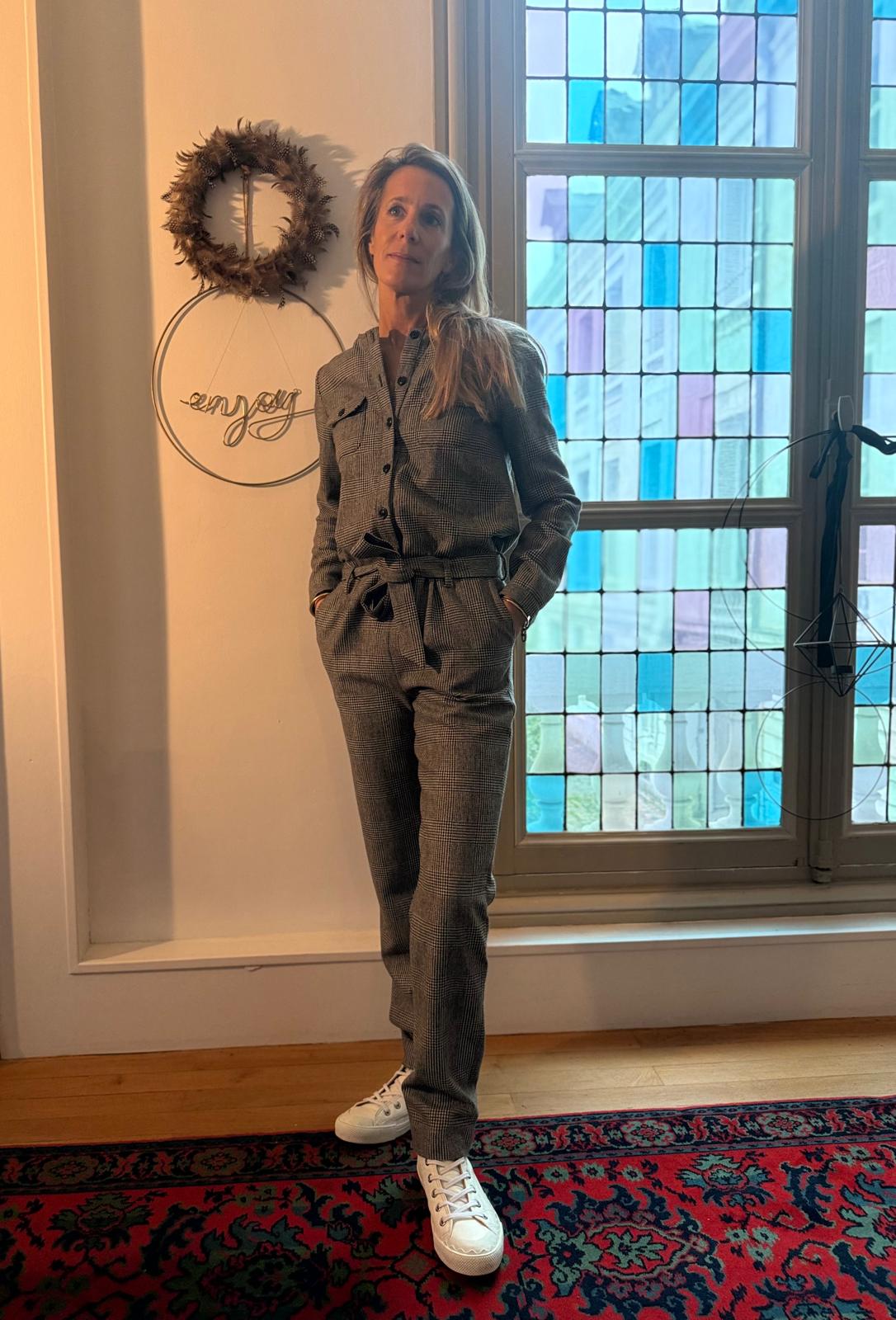 SEZANE - COMBINAISON LAINE T.34