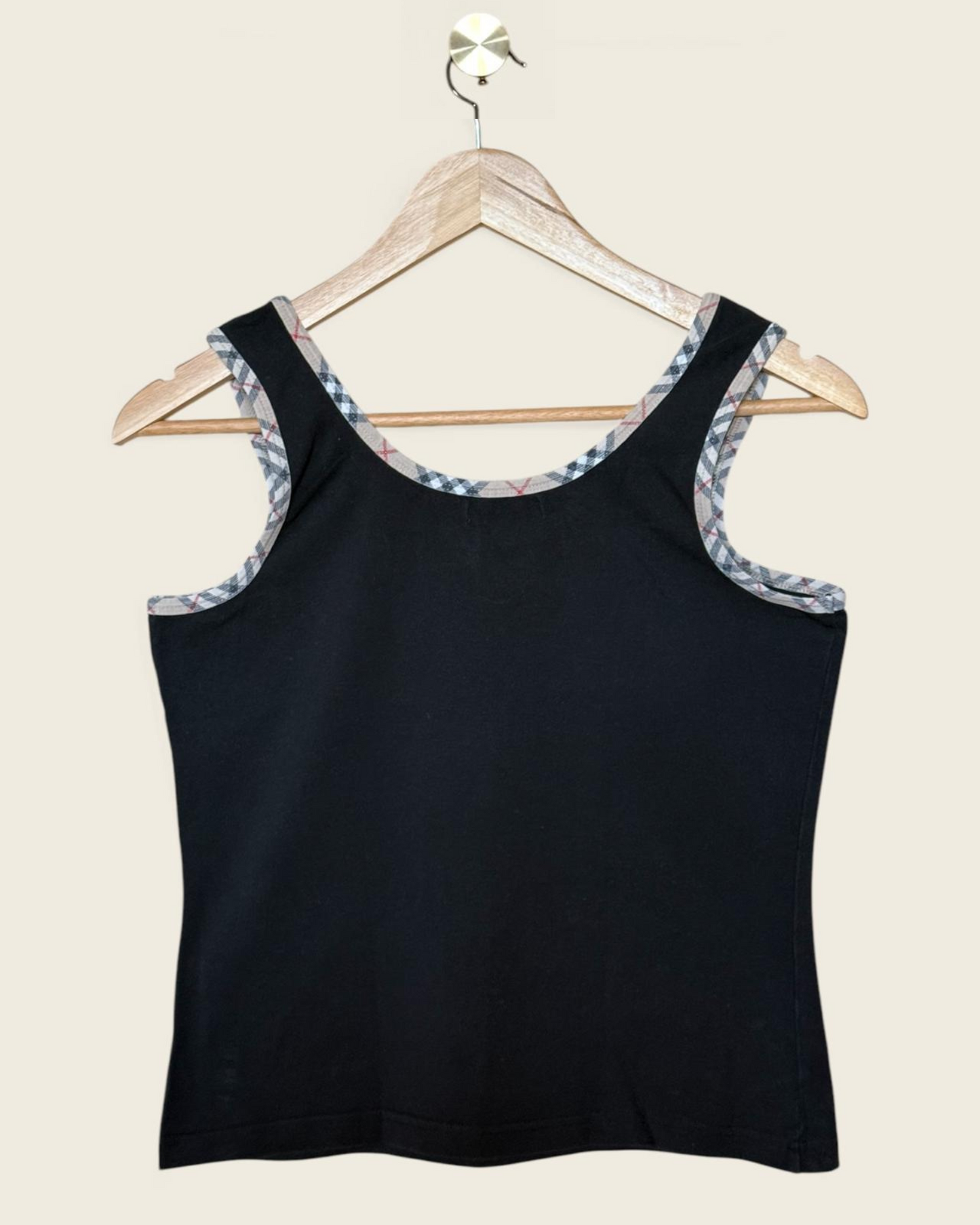 BURBERRY - DEBARDEUR NOIR T.M