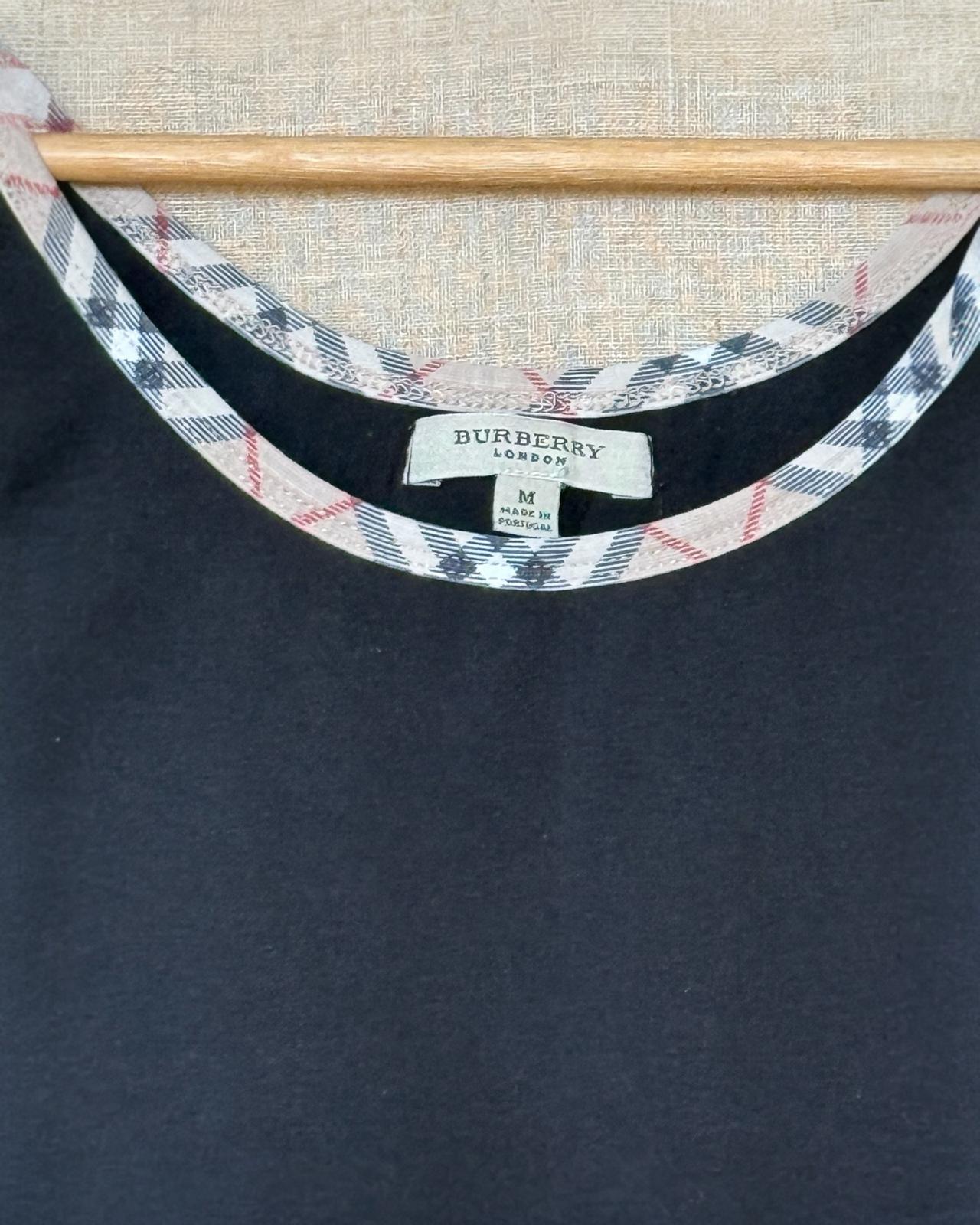 BURBERRY - DEBARDEUR NOIR T.M
