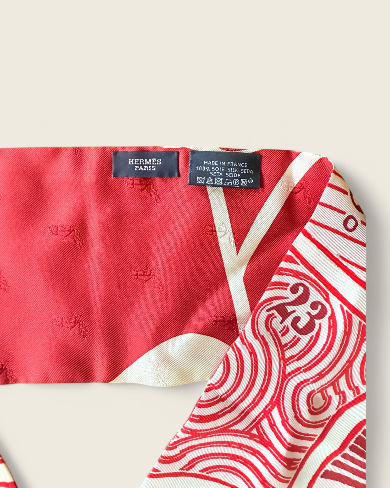 HERMES - FOULARD 100%SOIE