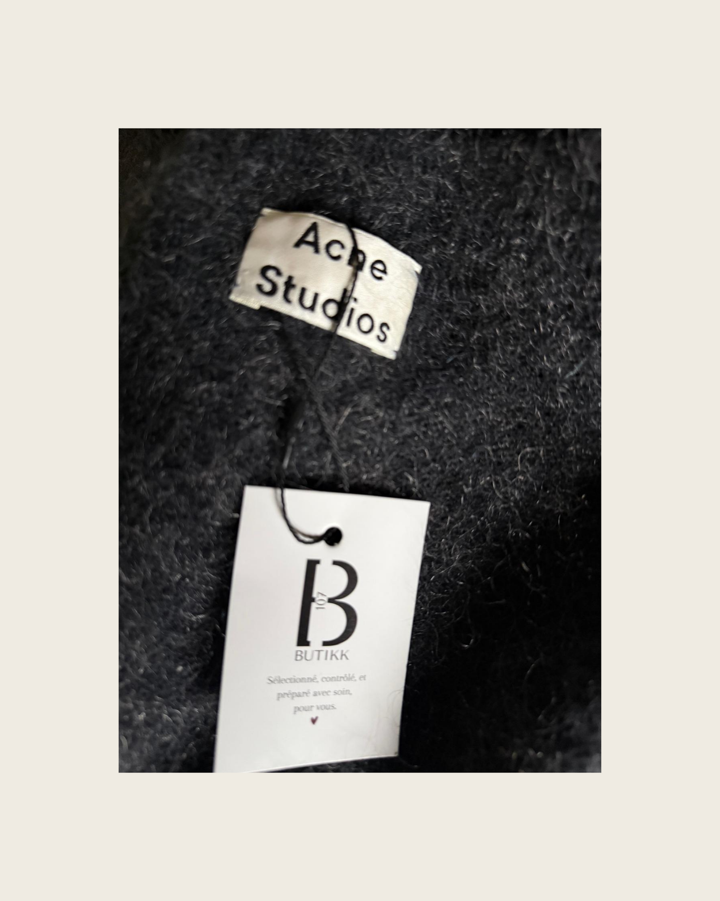 ACNE STUDIO - GILET LONG T.XS