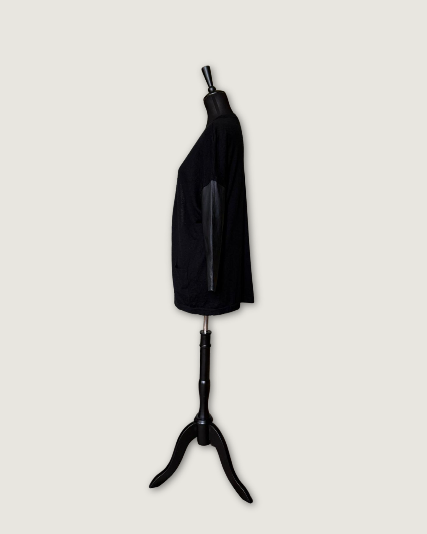 ZAPA - GILET LONG LAINE CACHEMIRE T.2