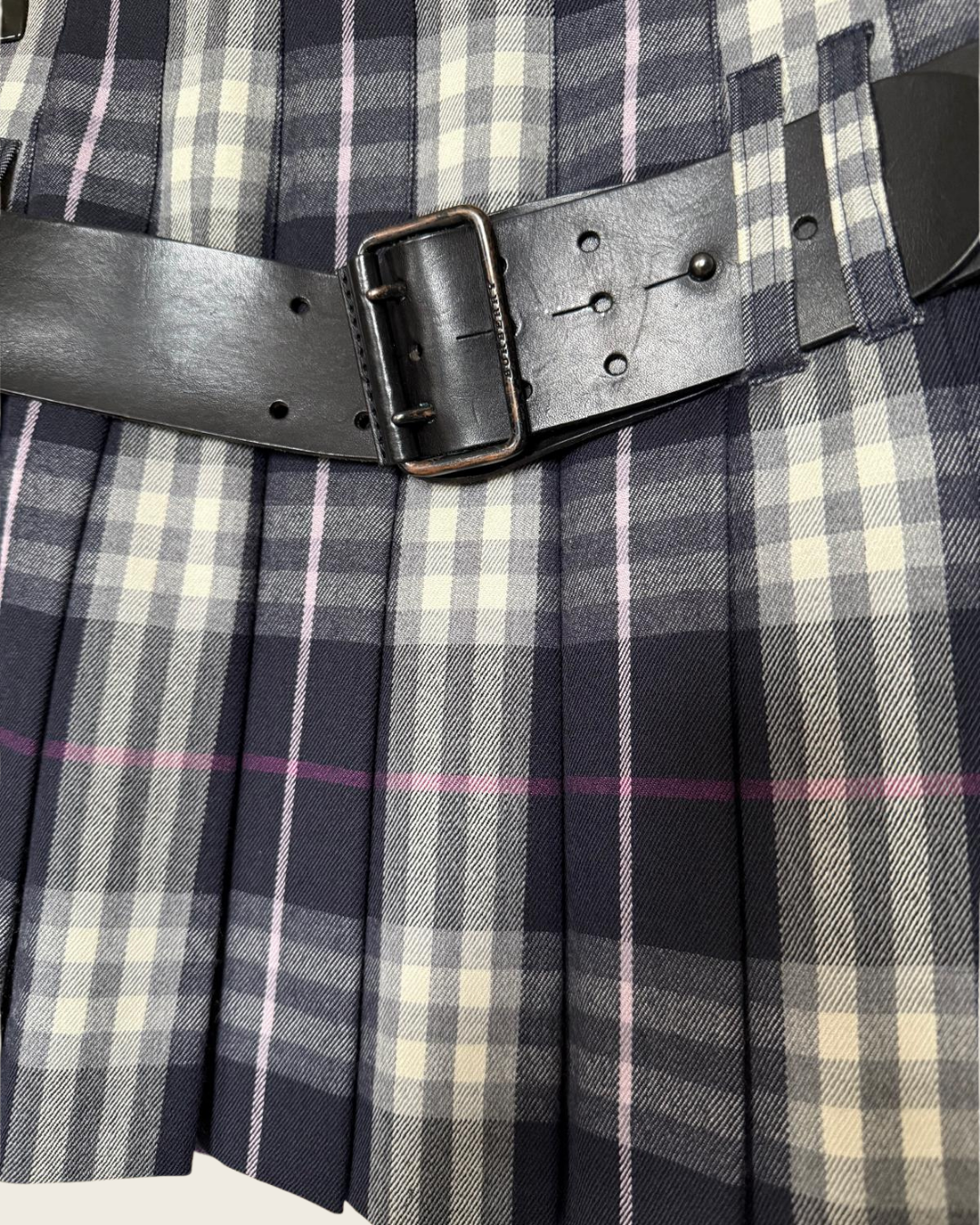 BURBERRY - MINI KILT LAINE TARTAN T.34