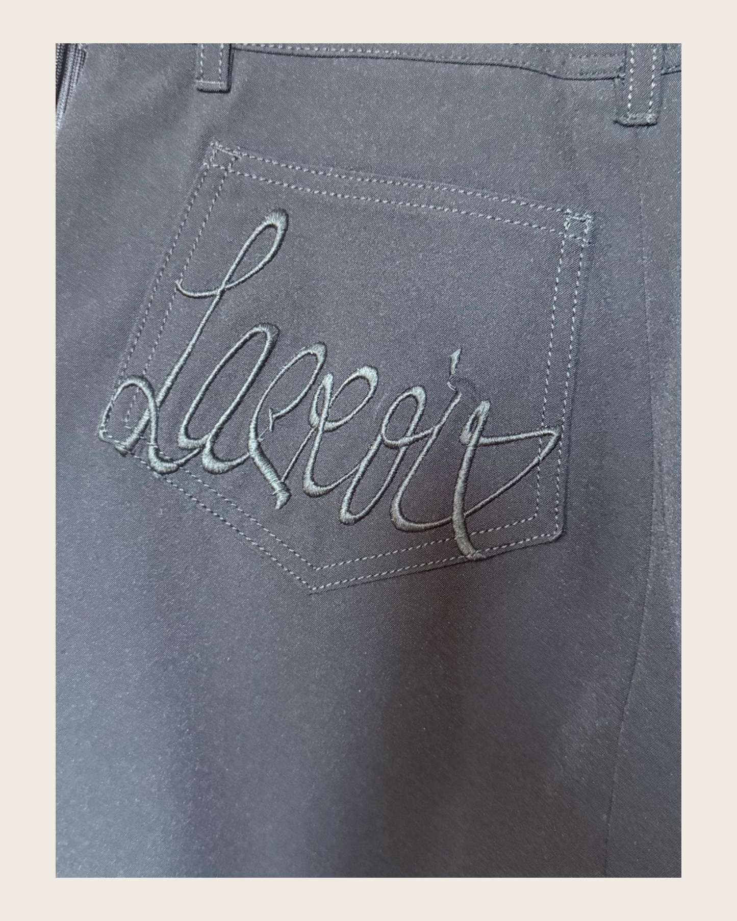 CHRISTIAN LACROIX - JUPE NOIRE VINTAGE T.42