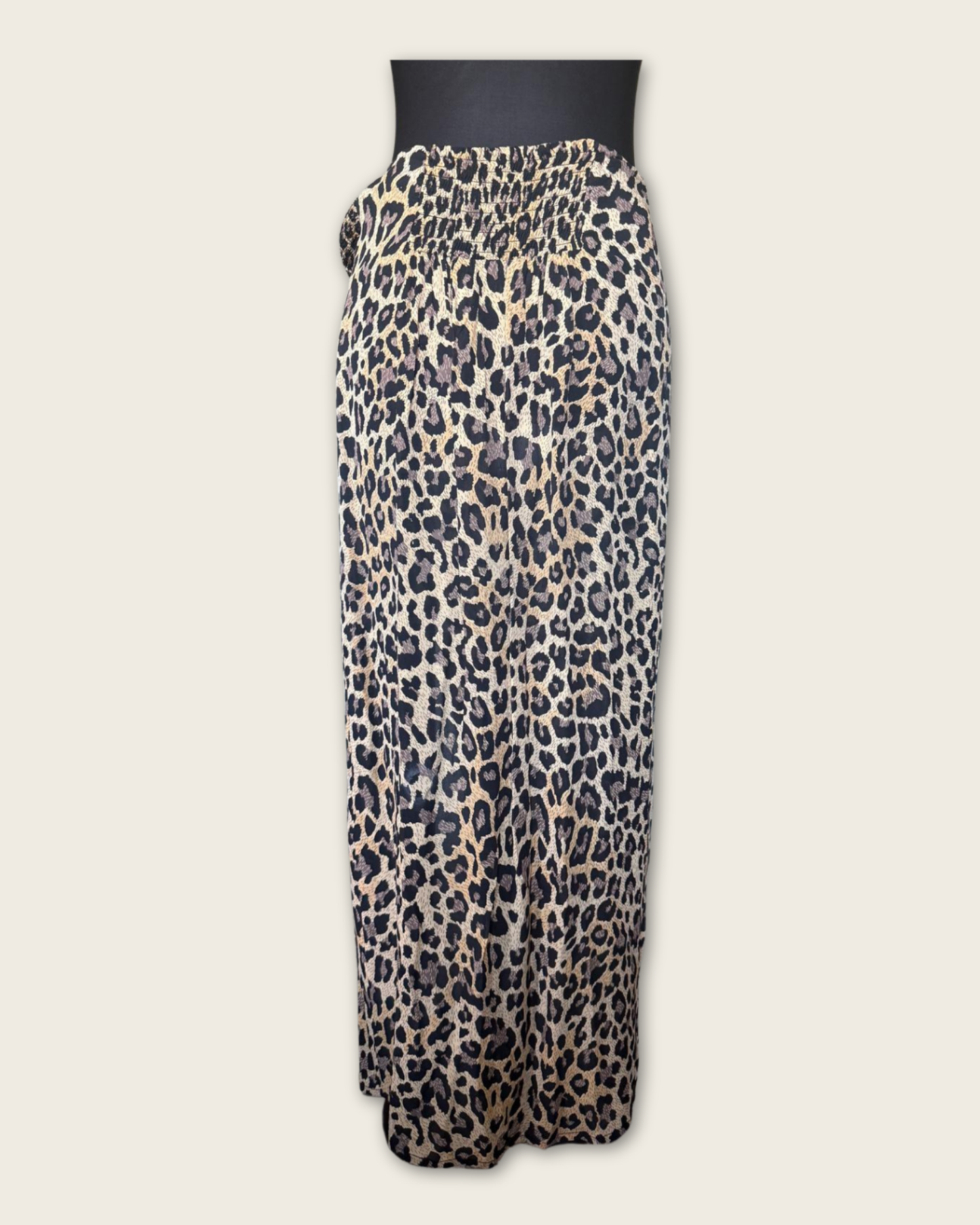 LAURENCE BRAS - JUPE LEOPARD T.40