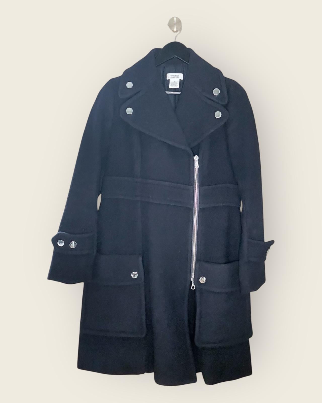 SONIA BY SONIA RYKIEL - MANTEAU LAINE T.42