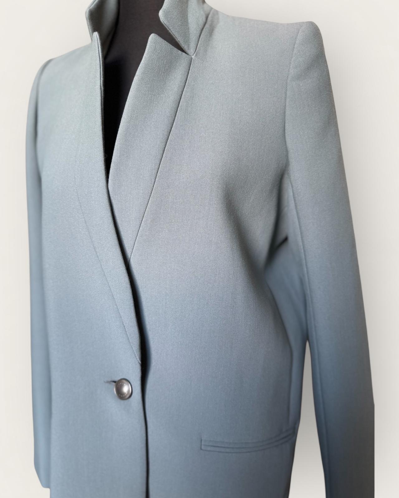 TARA JARMON - MANTEAU VERT/GRIS T.38