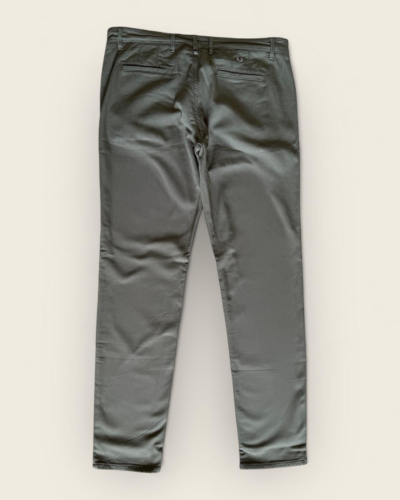 SERGE BLANCO - PANTALON CHINO KAKI T.36