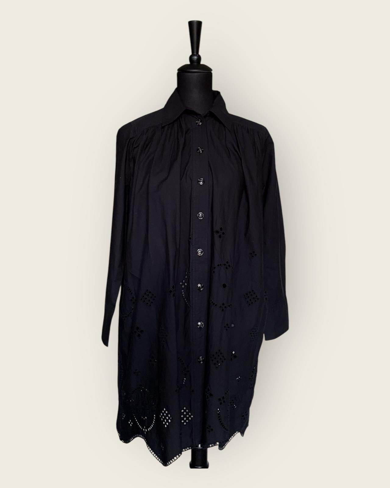 GANNI - ROBE NOIRE T.32