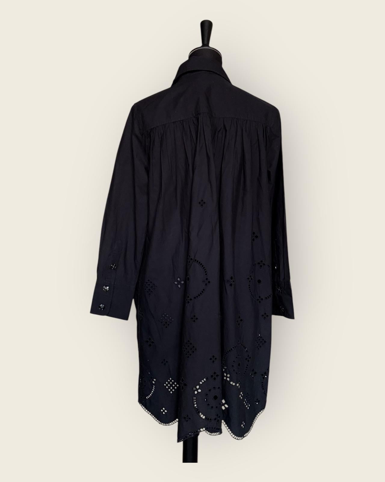 GANNI - ROBE NOIRE T.32