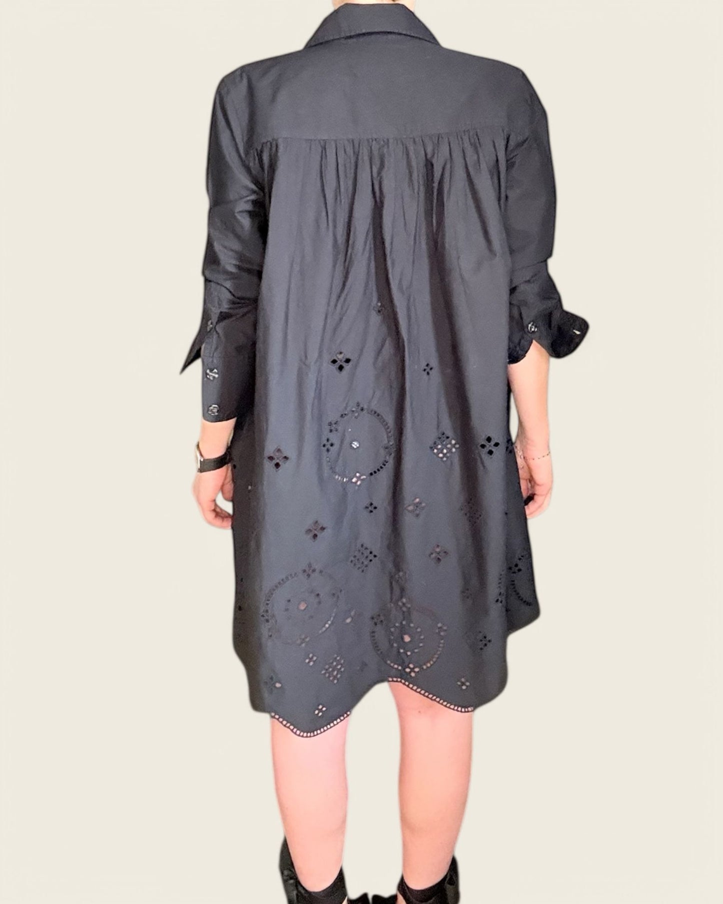GANNI - ROBE NOIRE T.32