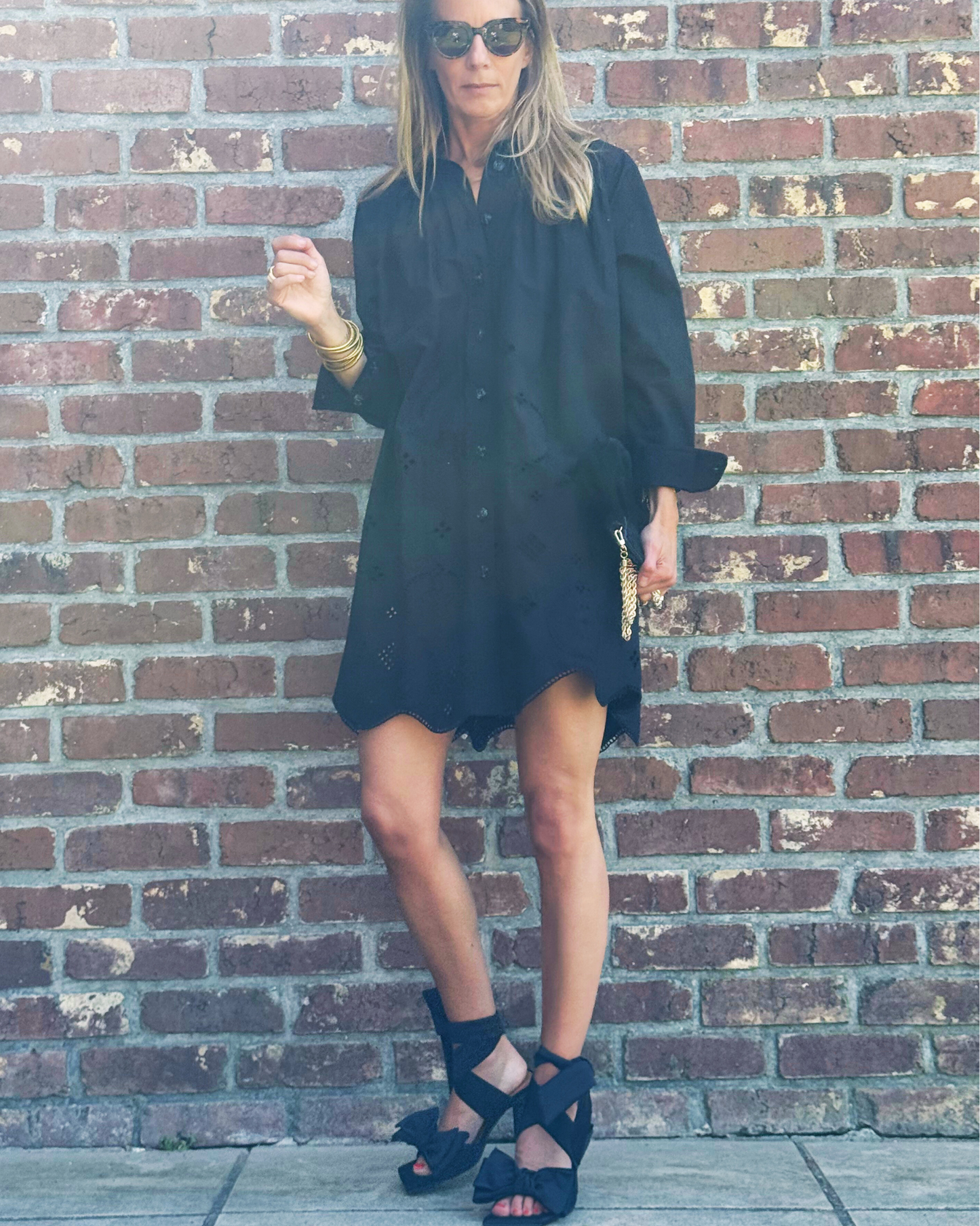 GANNI - ROBE NOIRE T.32
