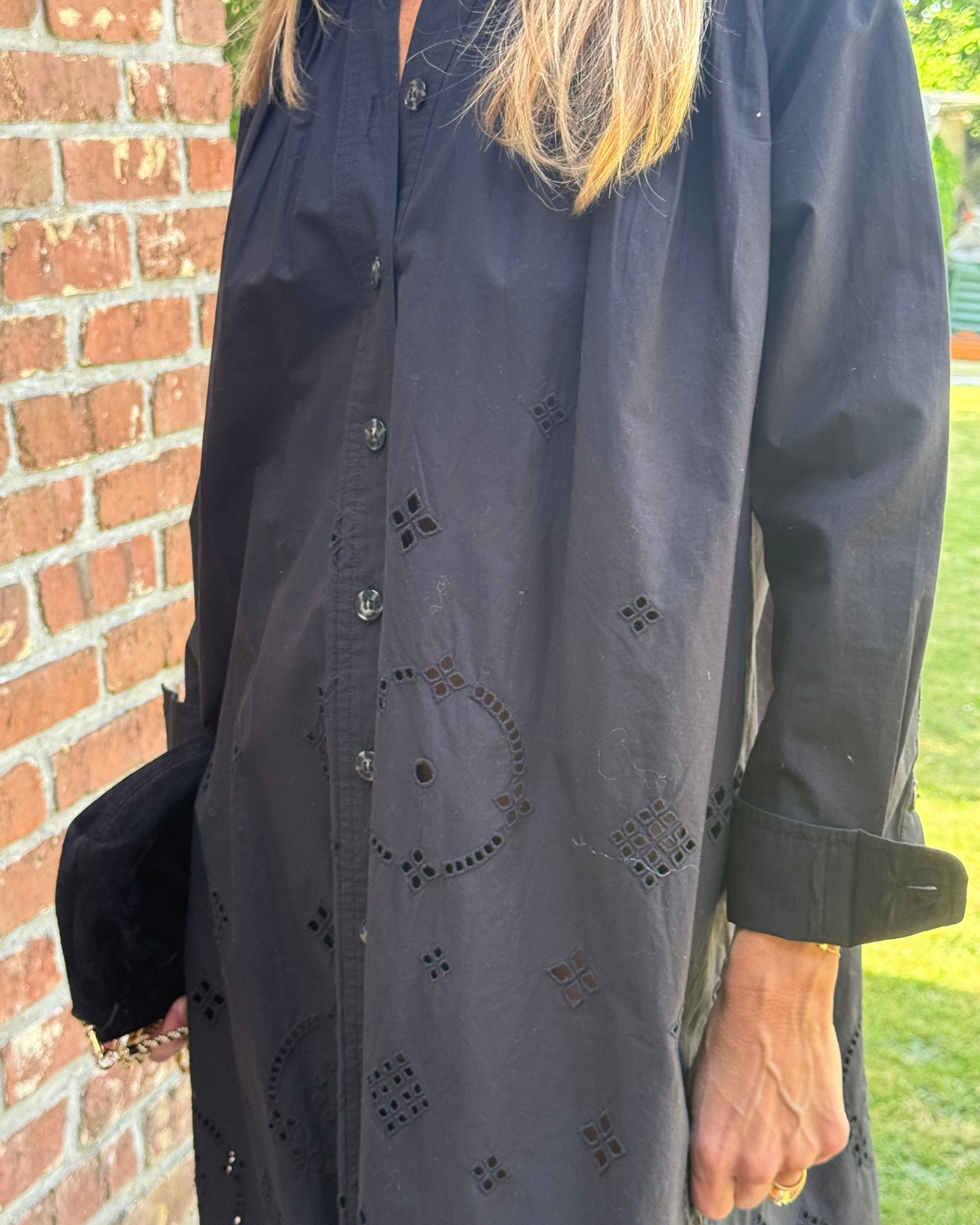 GANNI - ROBE NOIRE T.32