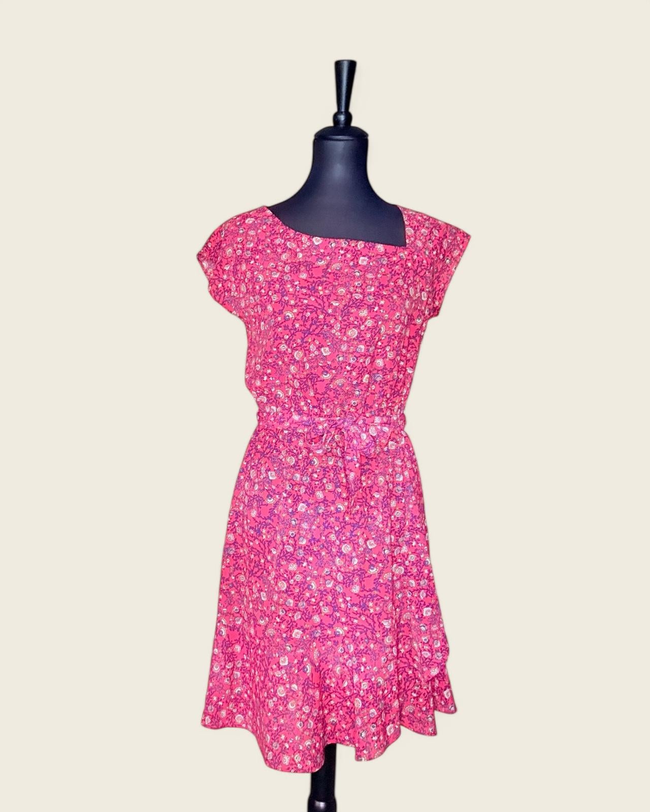 IKKS - ROBE A FLEURS T.36