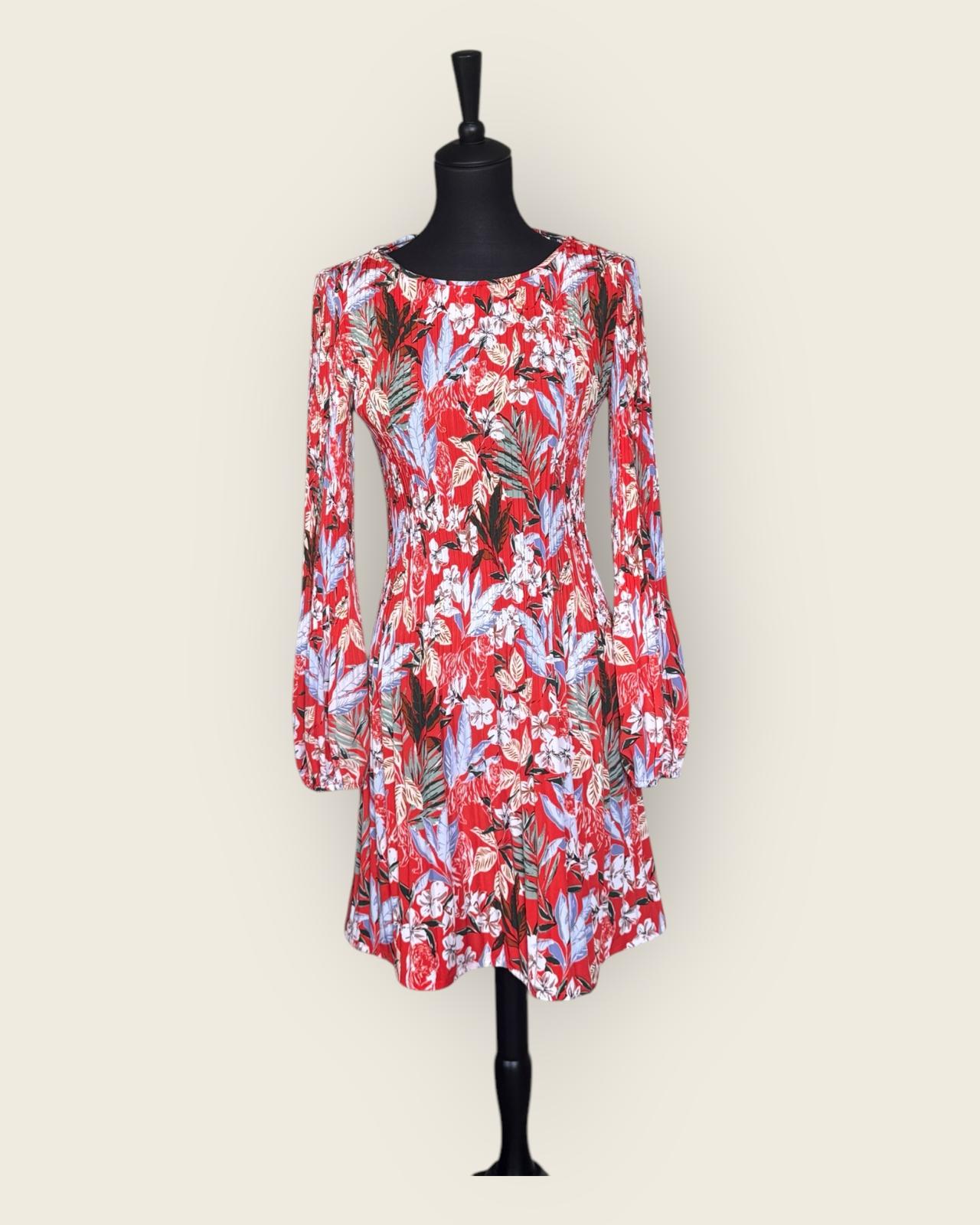 MAJE - ROBE JUNGLE BLUSH 40