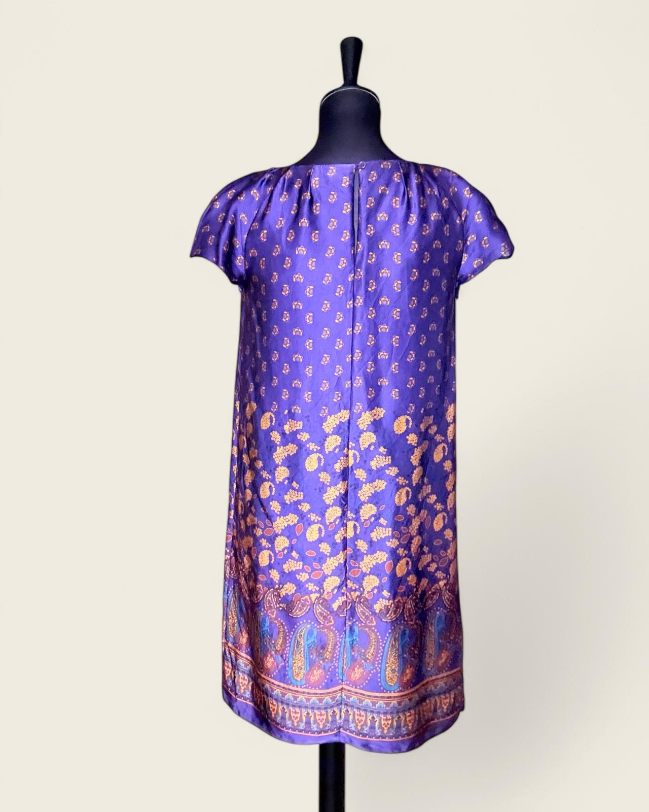 TARA JARMON - ROBE 100% SOIE T.36