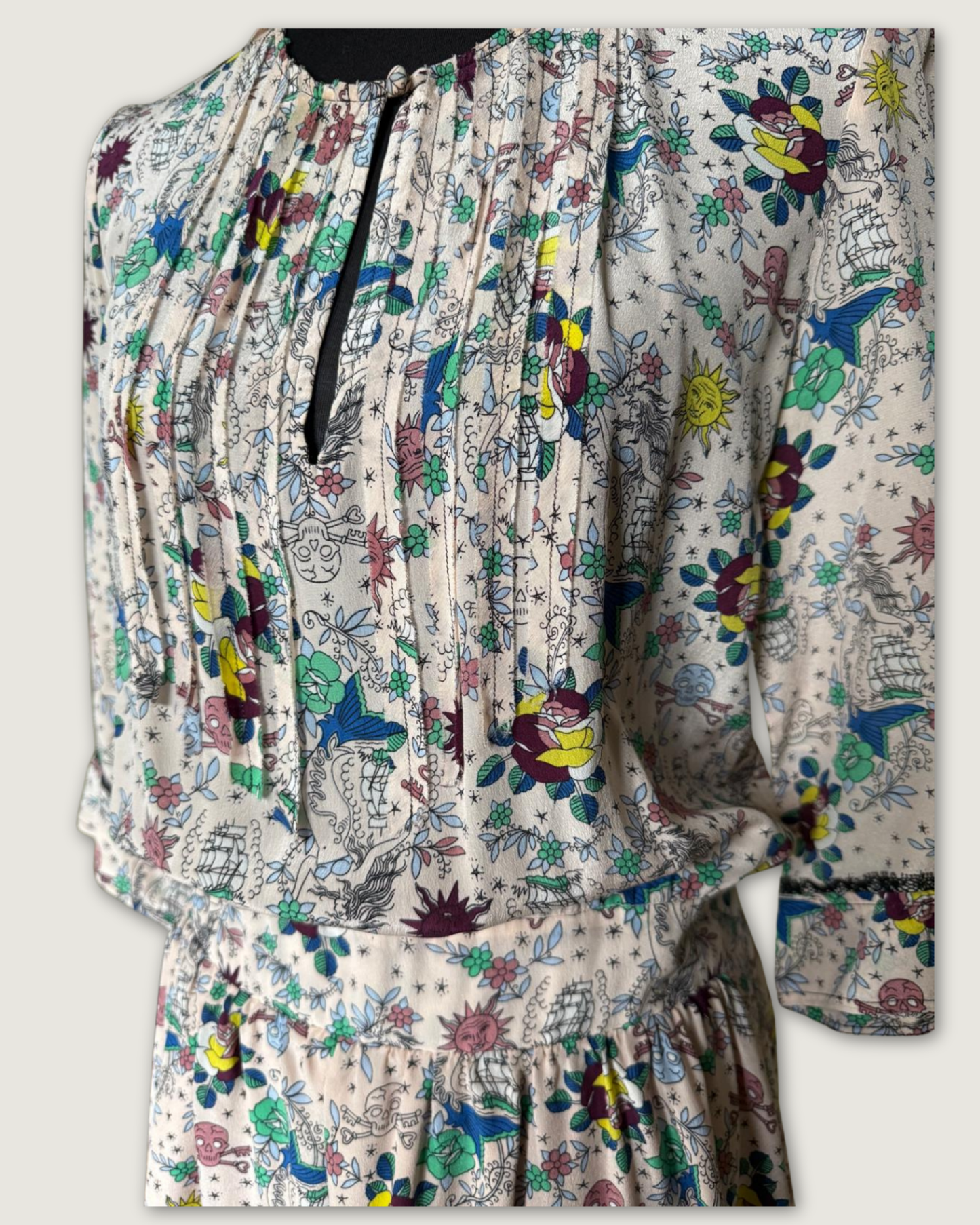 ZADIG & VOLTAIRE - ROBE REMUS TATOO T.M