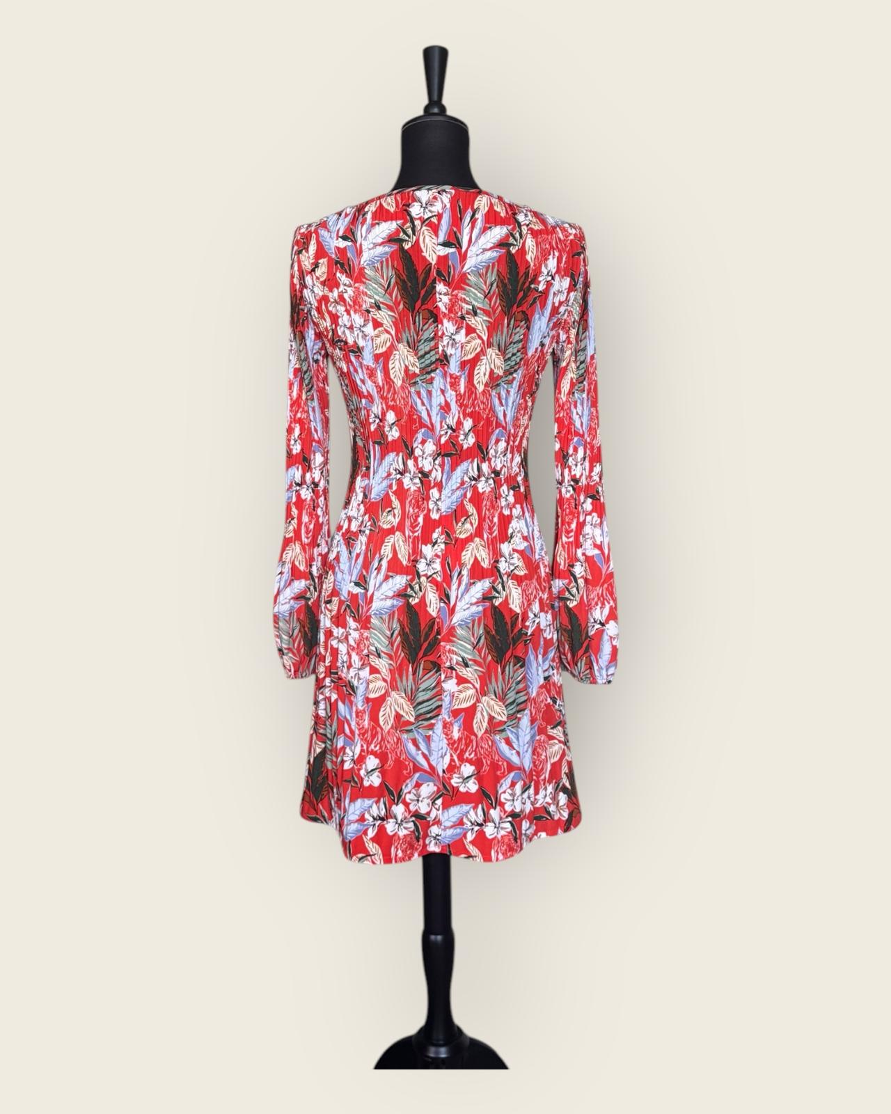 MAJE - ROBE JUNGLE BLUSH 40