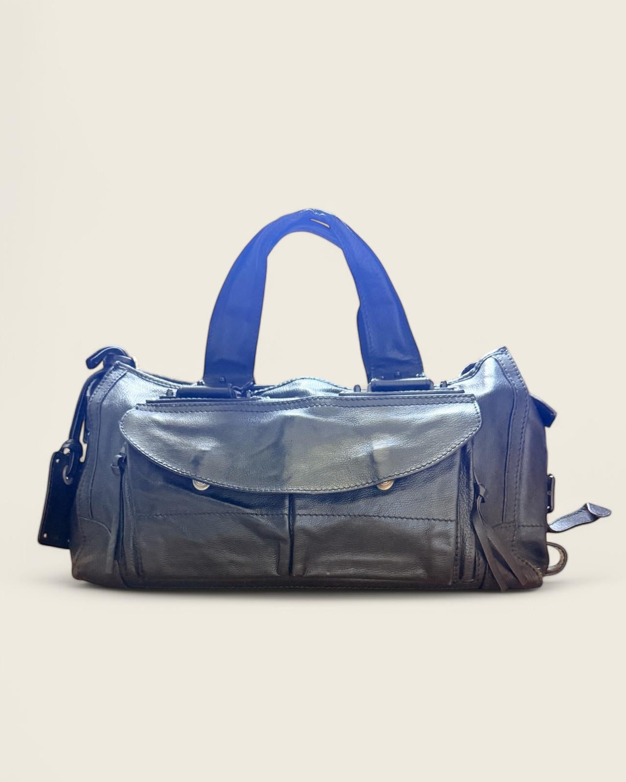 CHLOE - SAC A MAIN CUIR NOIR