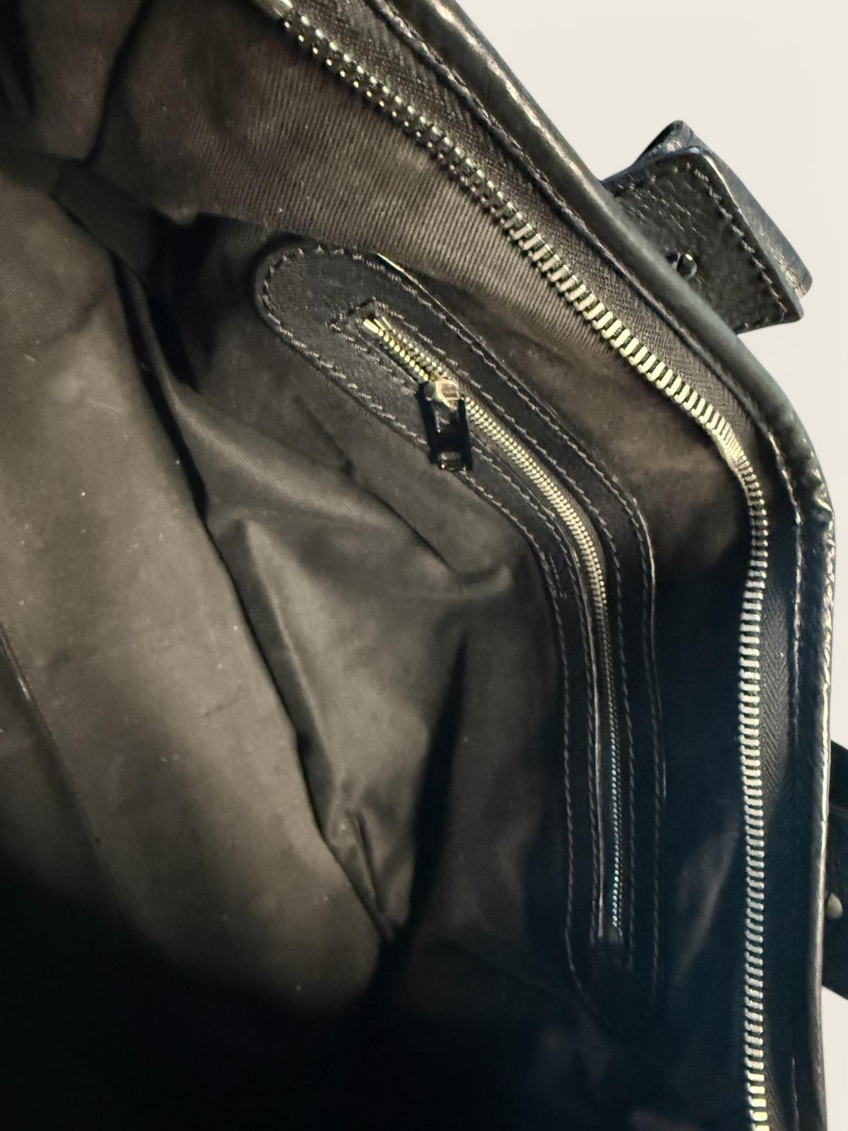 CHLOE - SAC A MAIN CUIR NOIR