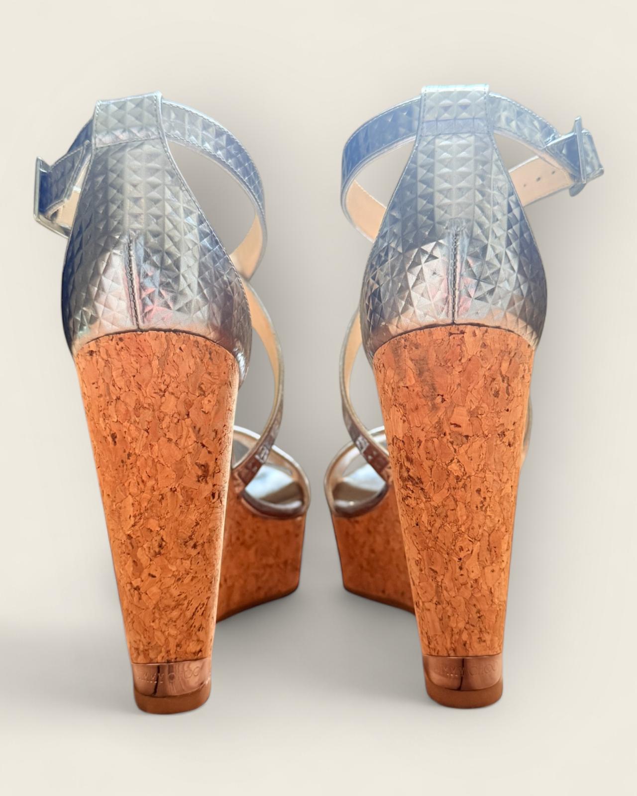 JIMMY CHOO - SANDALES COMPENSEES P.38