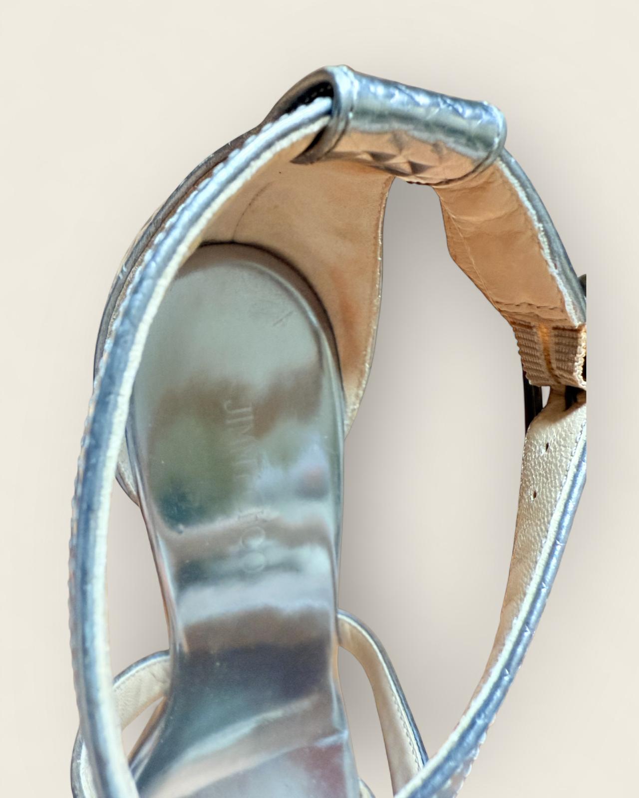 JIMMY CHOO - SANDALES COMPENSEES P.38