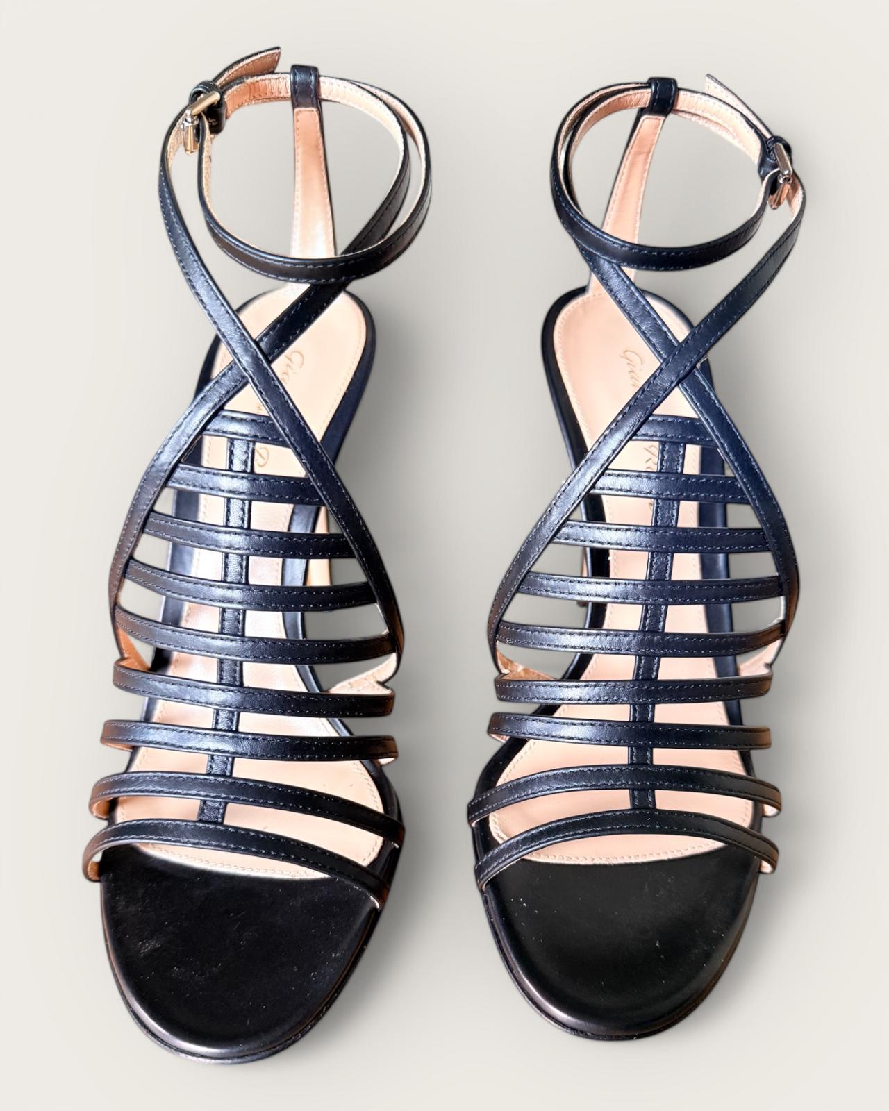 GIANVITO ROSSI - SANDALES TALONS P.39