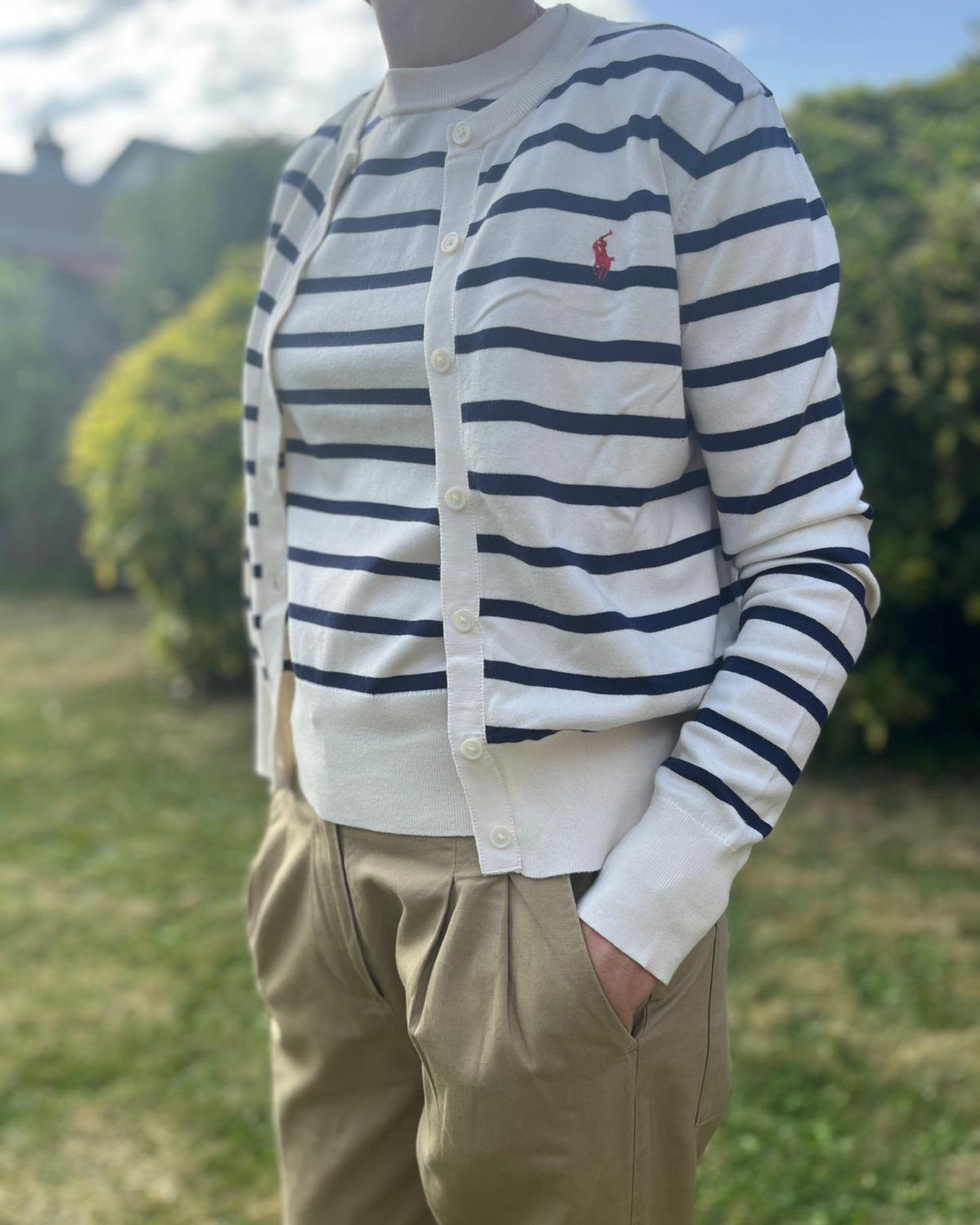POLO RALPH LAUREN - PULL MARINIERE T.S
