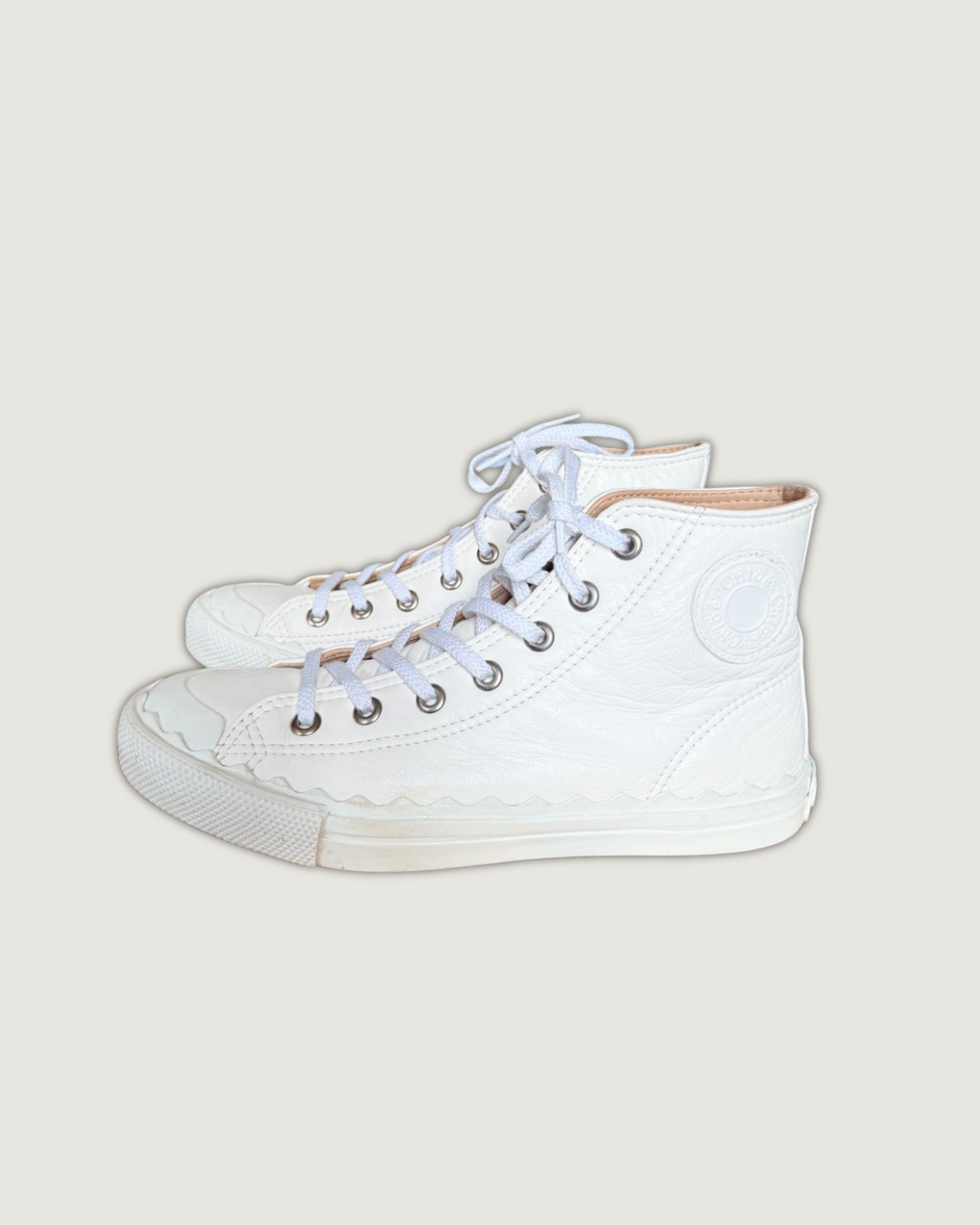 CHLOE - BASKETS CUIR P.40