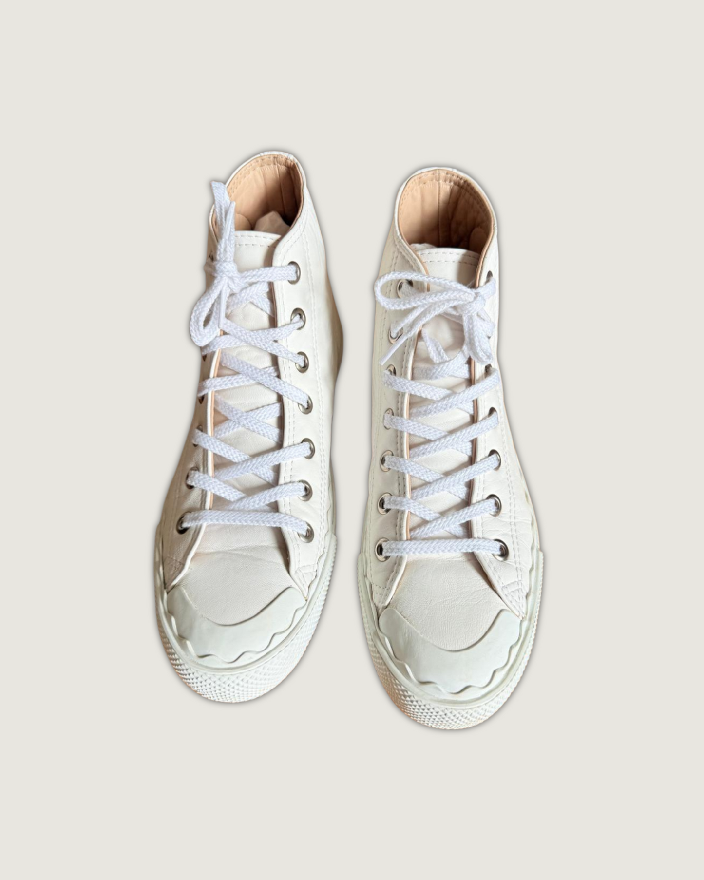 CHLOE - BASKETS CUIR P.40