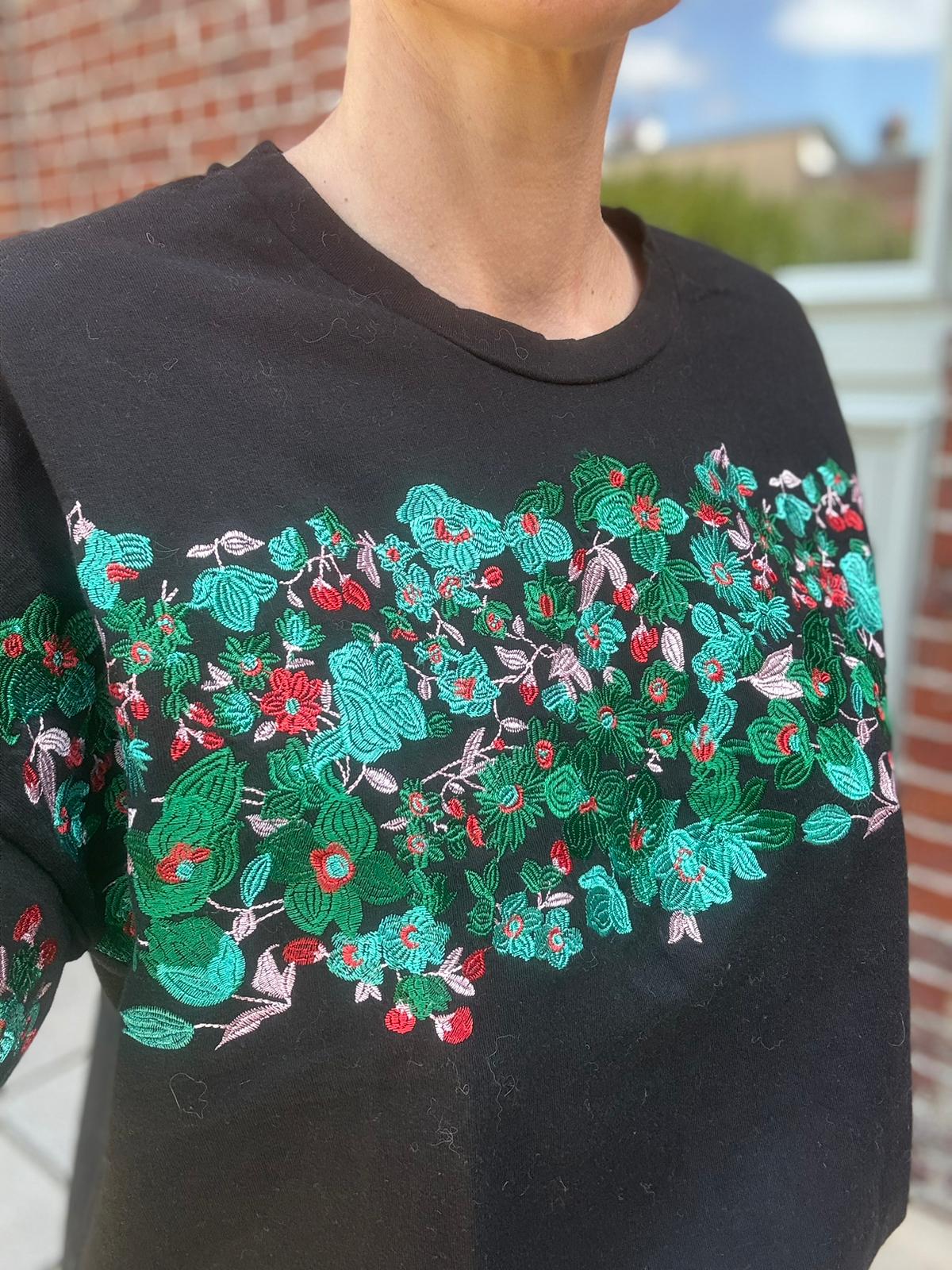 MAJE - T-SHIRT NOIR T.1