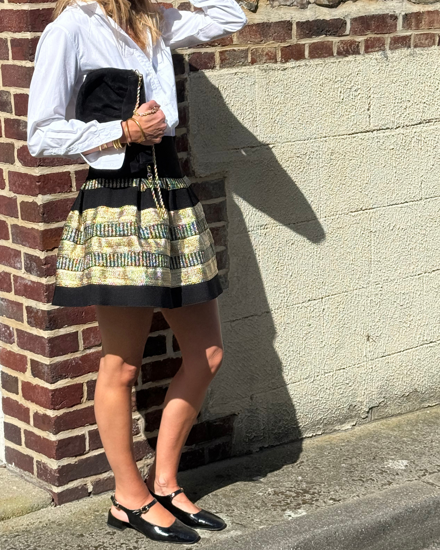 GOLDEN GOOSE - CHEMISE BLANCHE XS/S