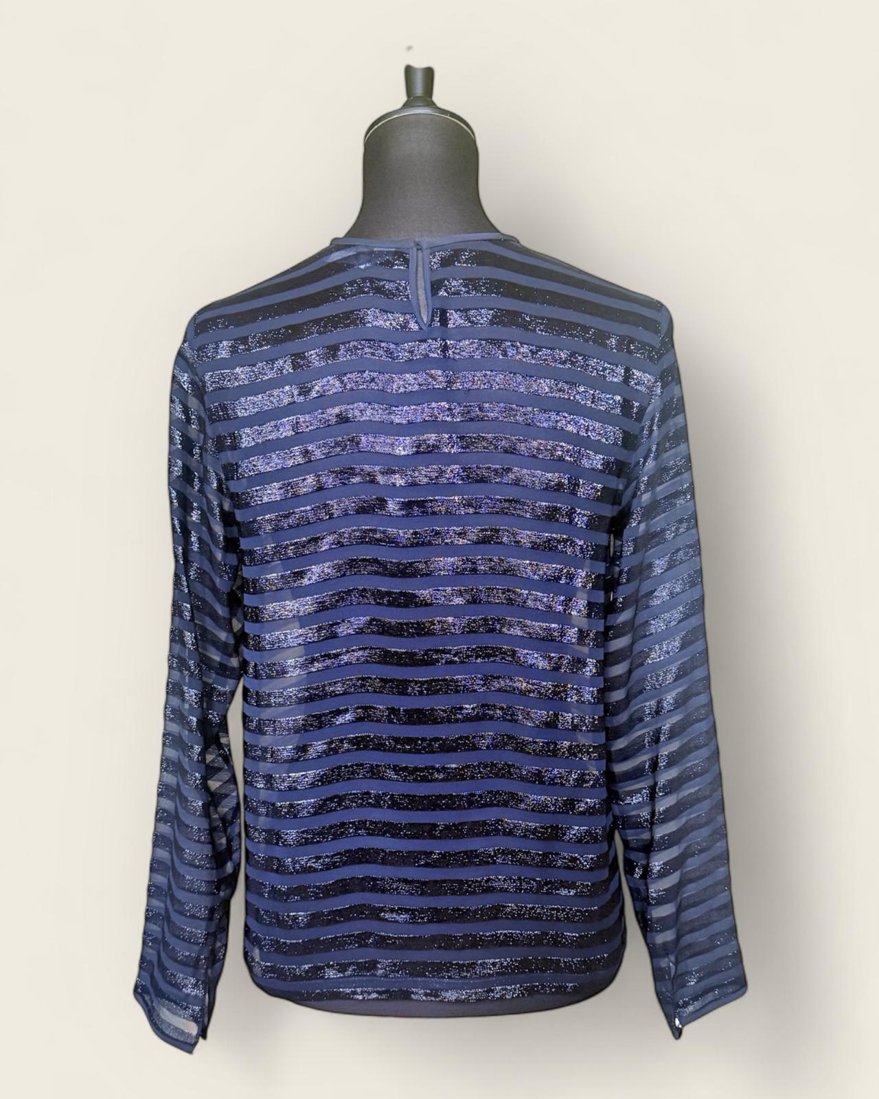 MAX MARA - TOP NOIR IRISE T.M