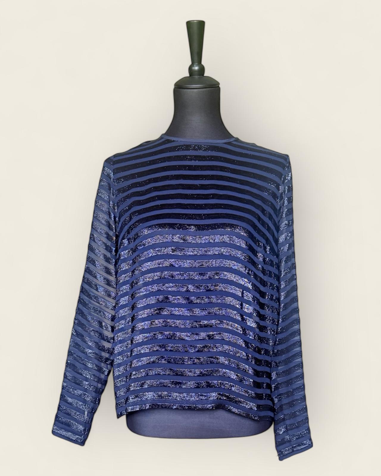 MAX MARA - TOP NOIR IRISE T.M