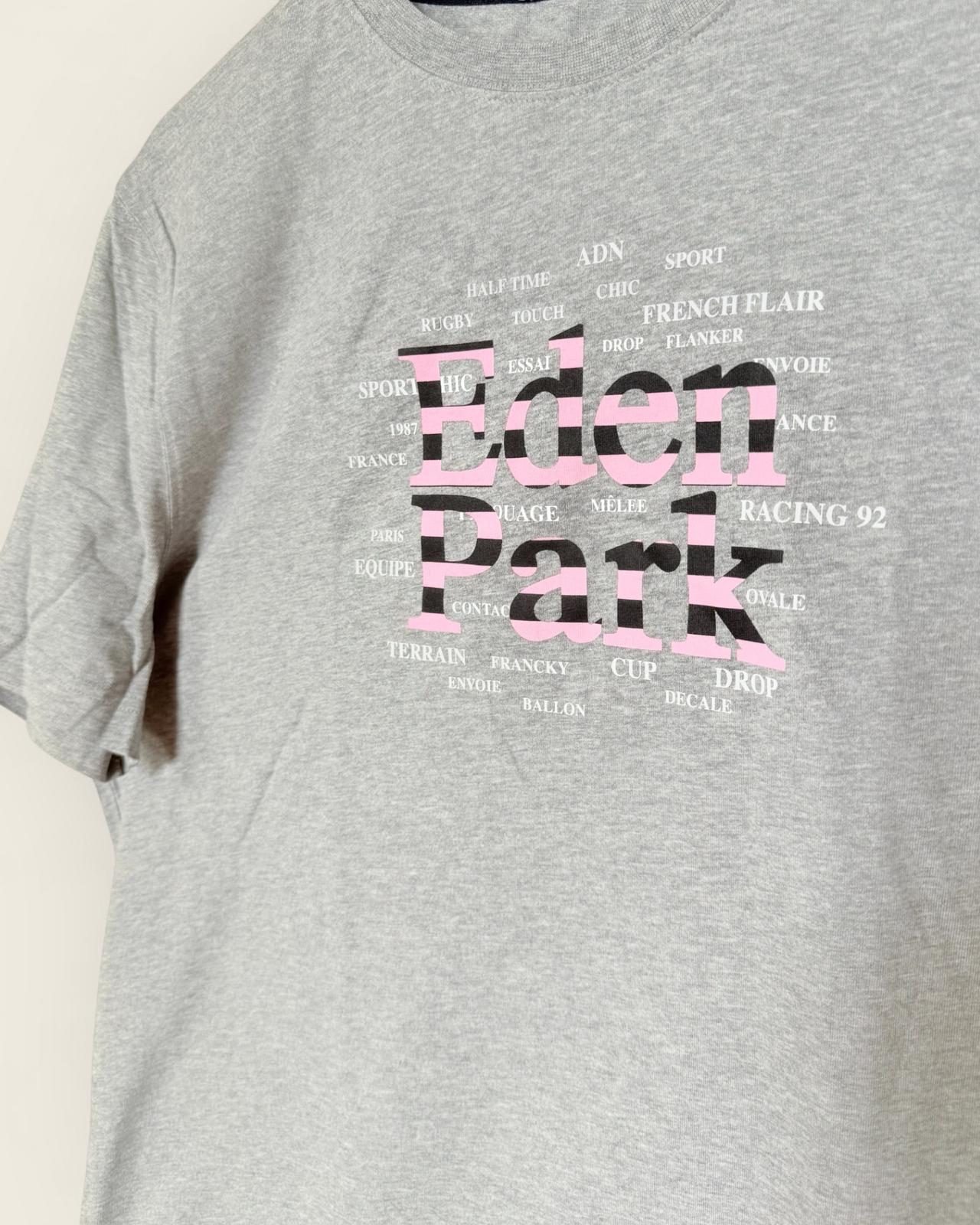 EDEN PARK - T-SHIRT GRIS IMPRIME T.XL