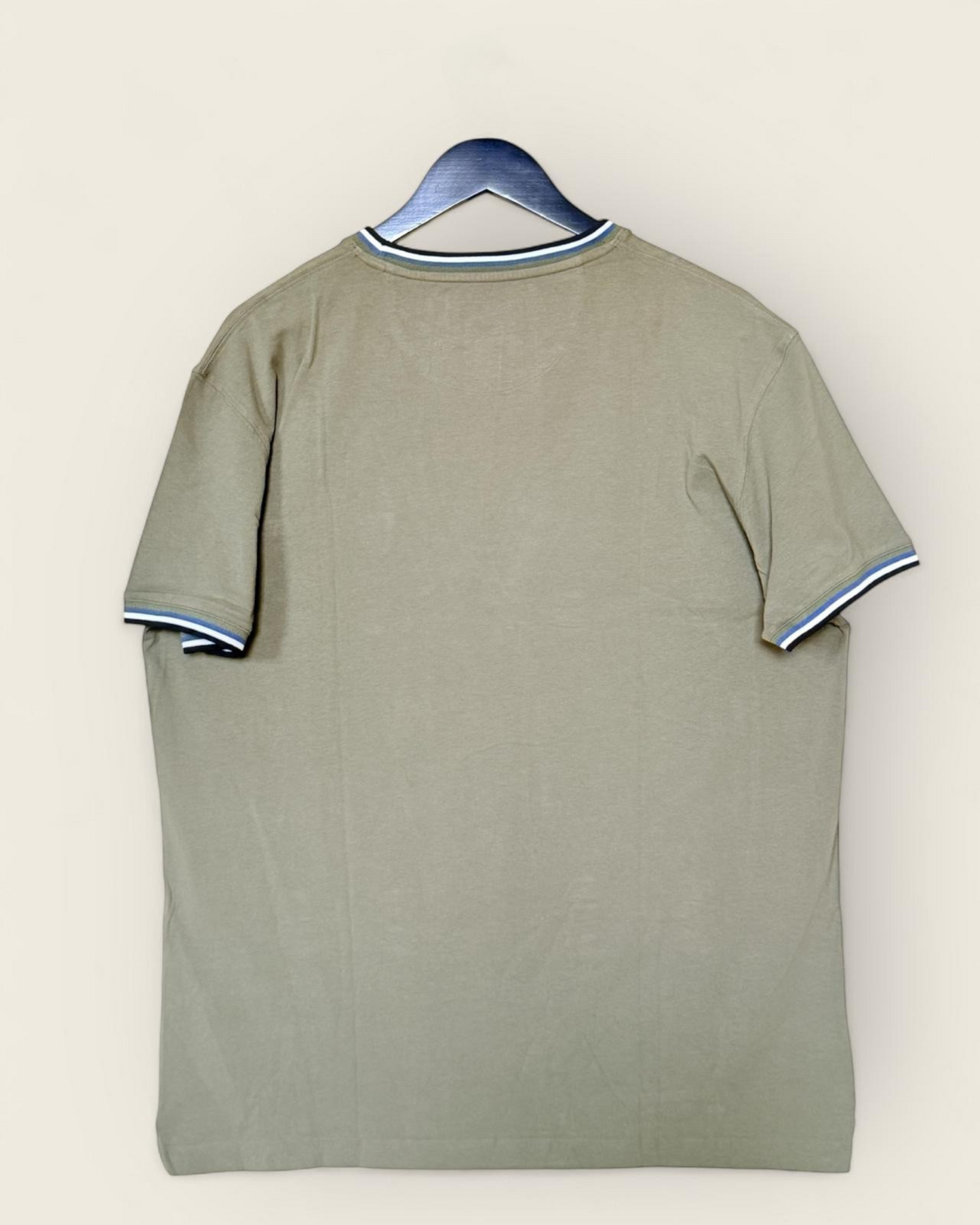 EDEN PARK - T-SHIRT HOMME KAKI T.XL