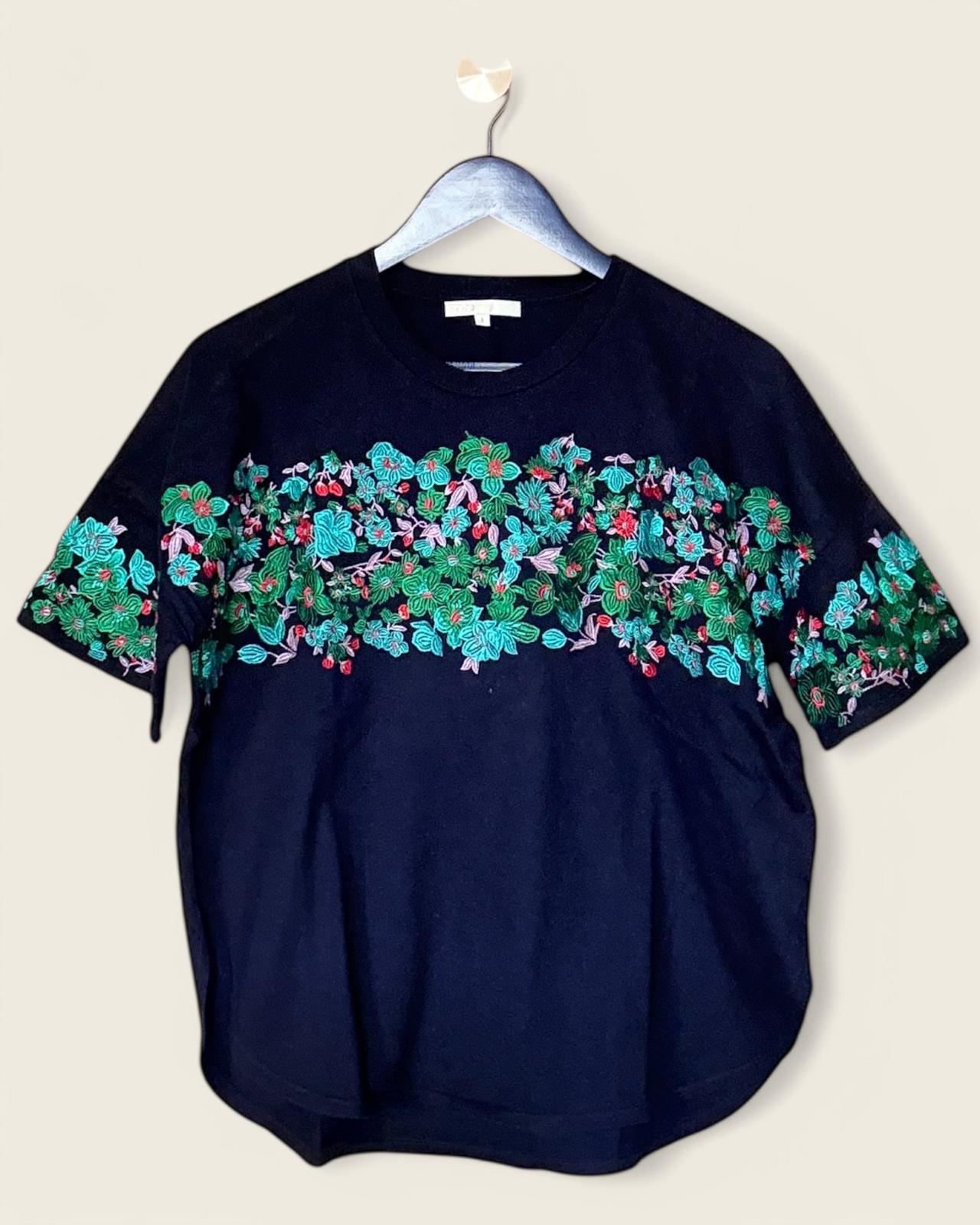 MAJE - T-SHIRT NOIR T.1