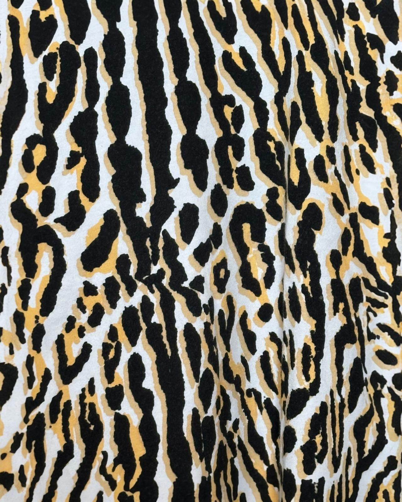 MAJE - T-SHIRT GONNIE MOTIFS LEOPARDS T.1