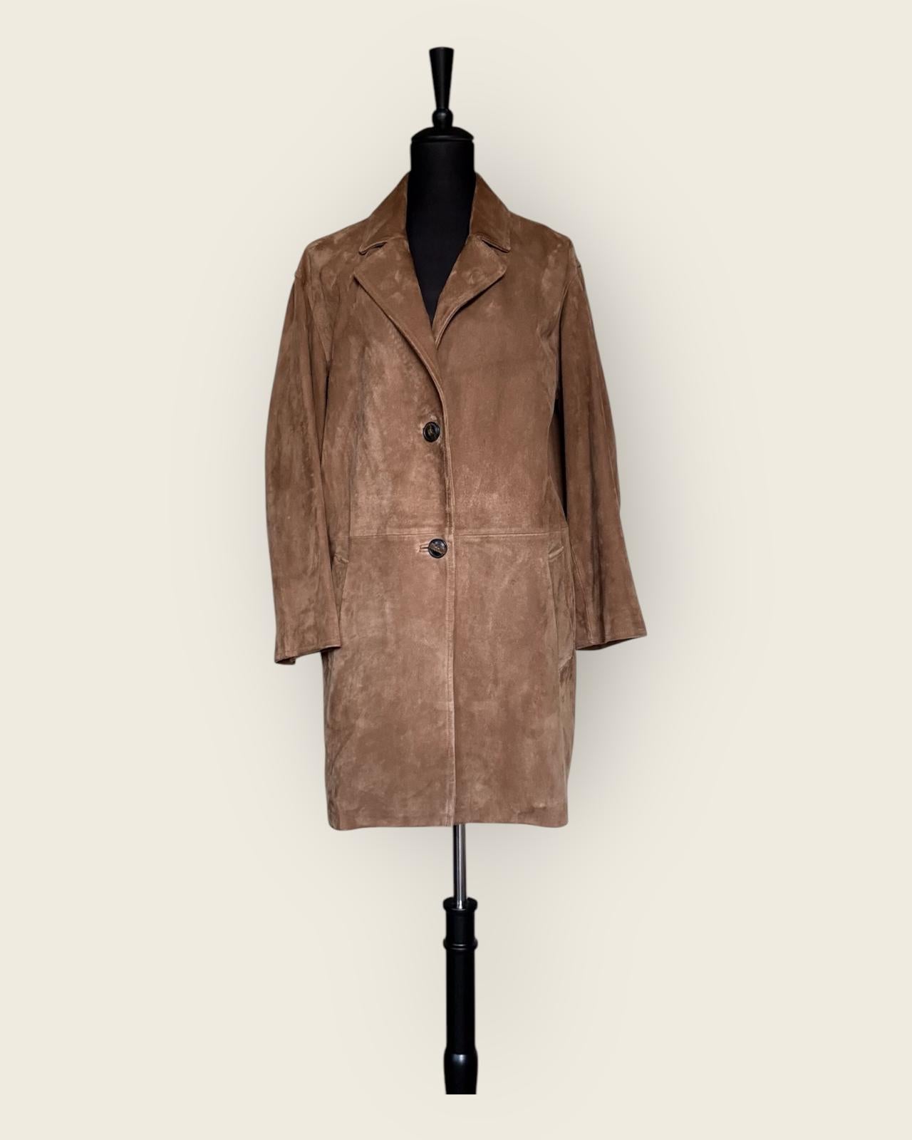 GERARD DAREL - VESTE DAIM T.40