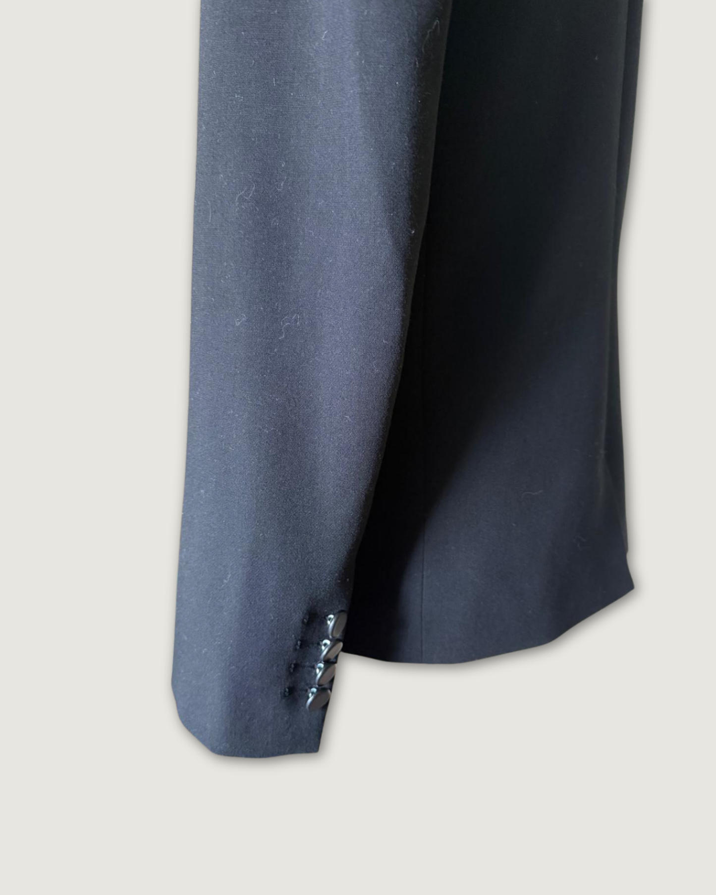 ZAPA - VESTE DETAILS CUIR NOIR T.38