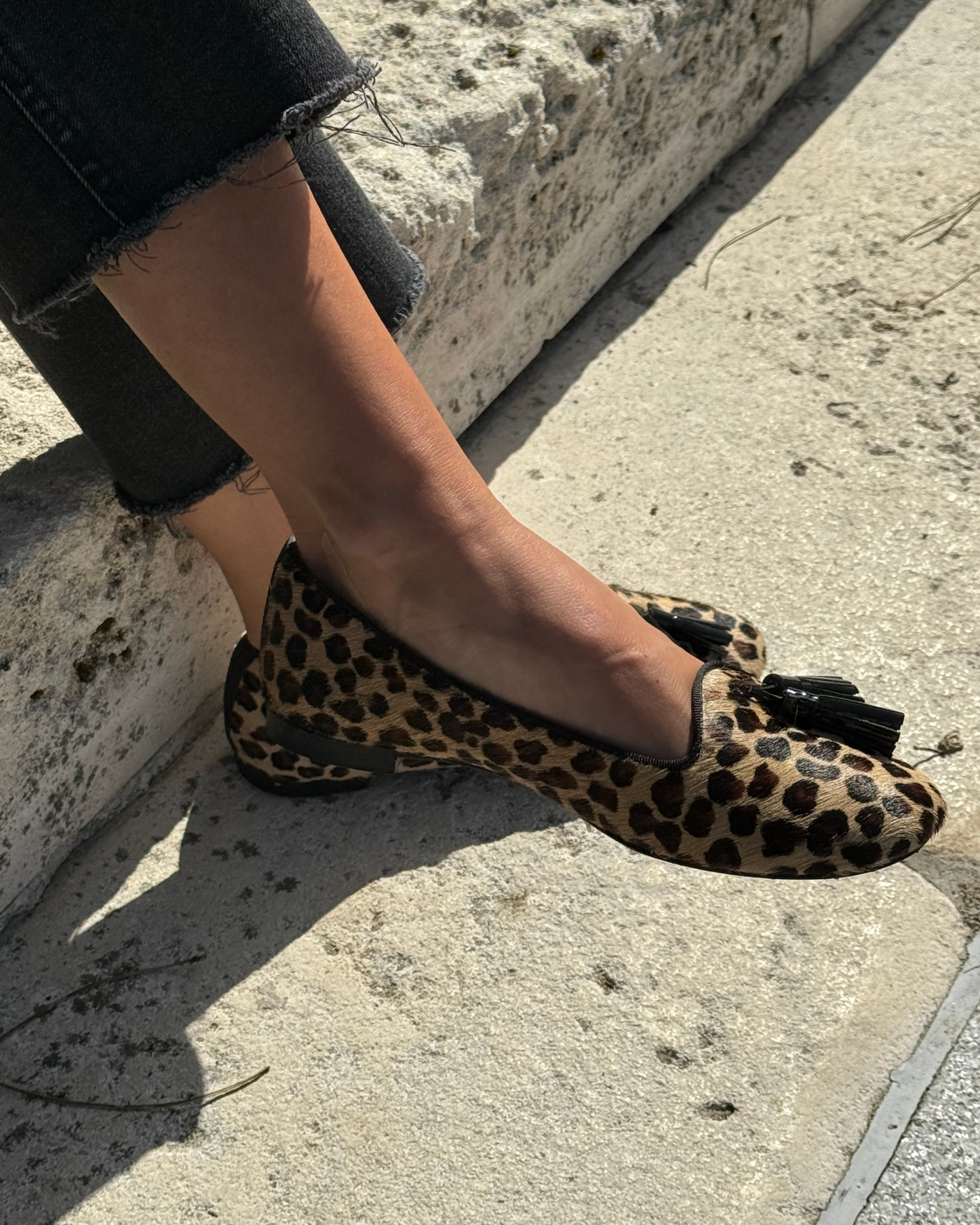 GERARD DAREL - SLIPPERS LEOPARD P.36