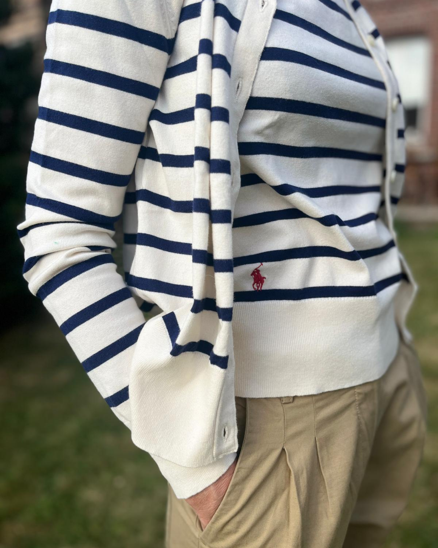 POLO RALPH LAUREN - PULL MARINIERE T.S
