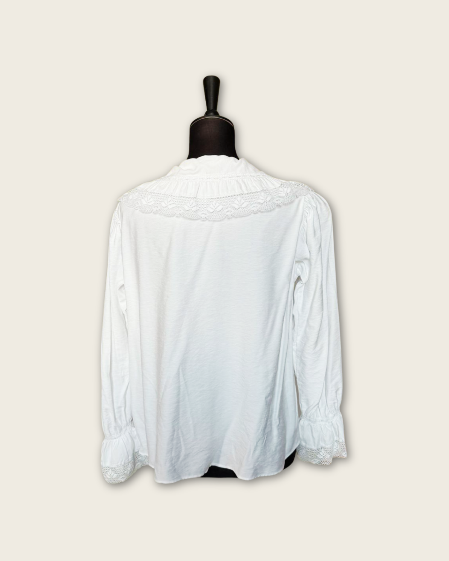 MAJE - BLOUSE FLUIDE COL PIERROT T.2