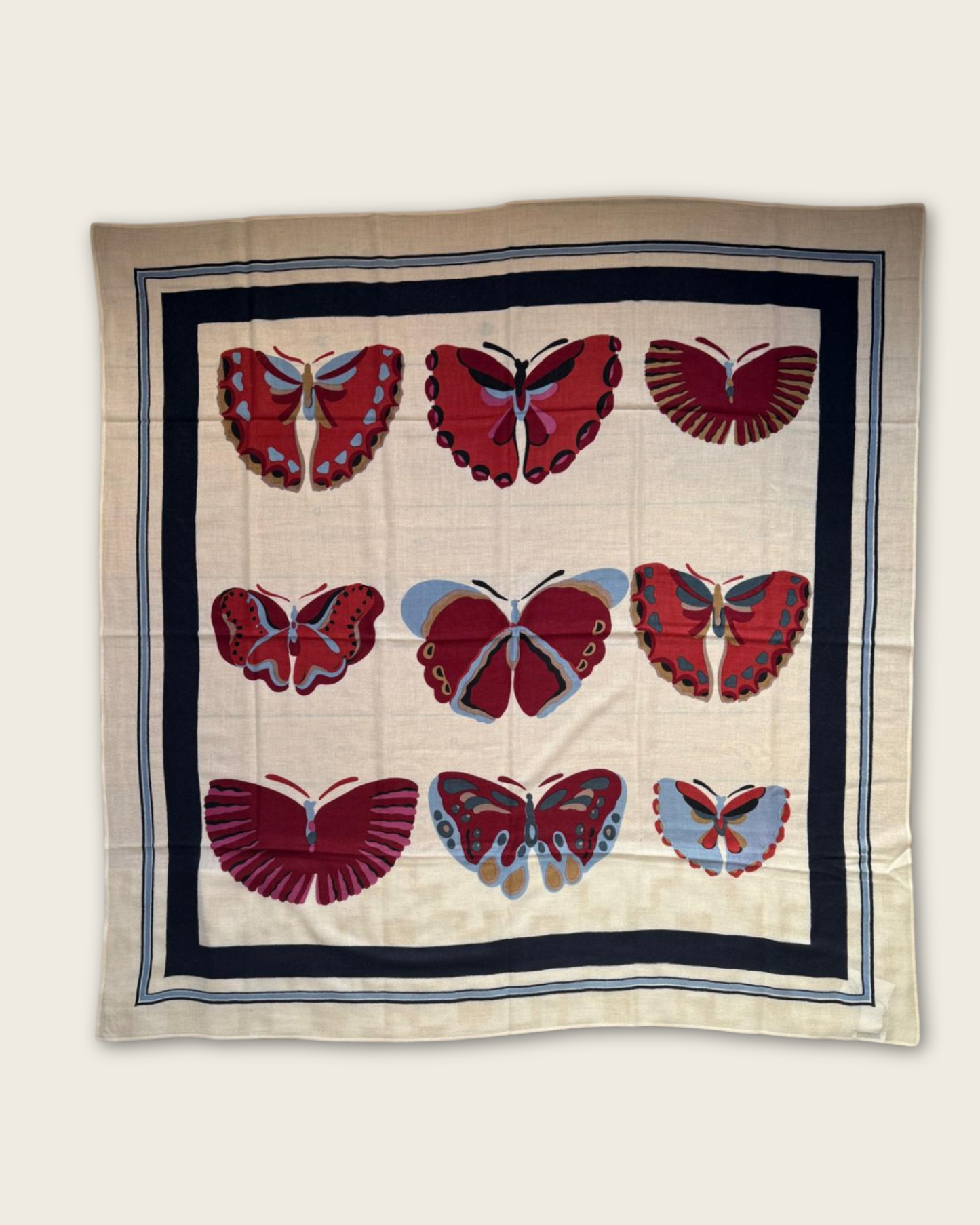 ERIC BOMPARD - CARRE 100%CACHEMIRE